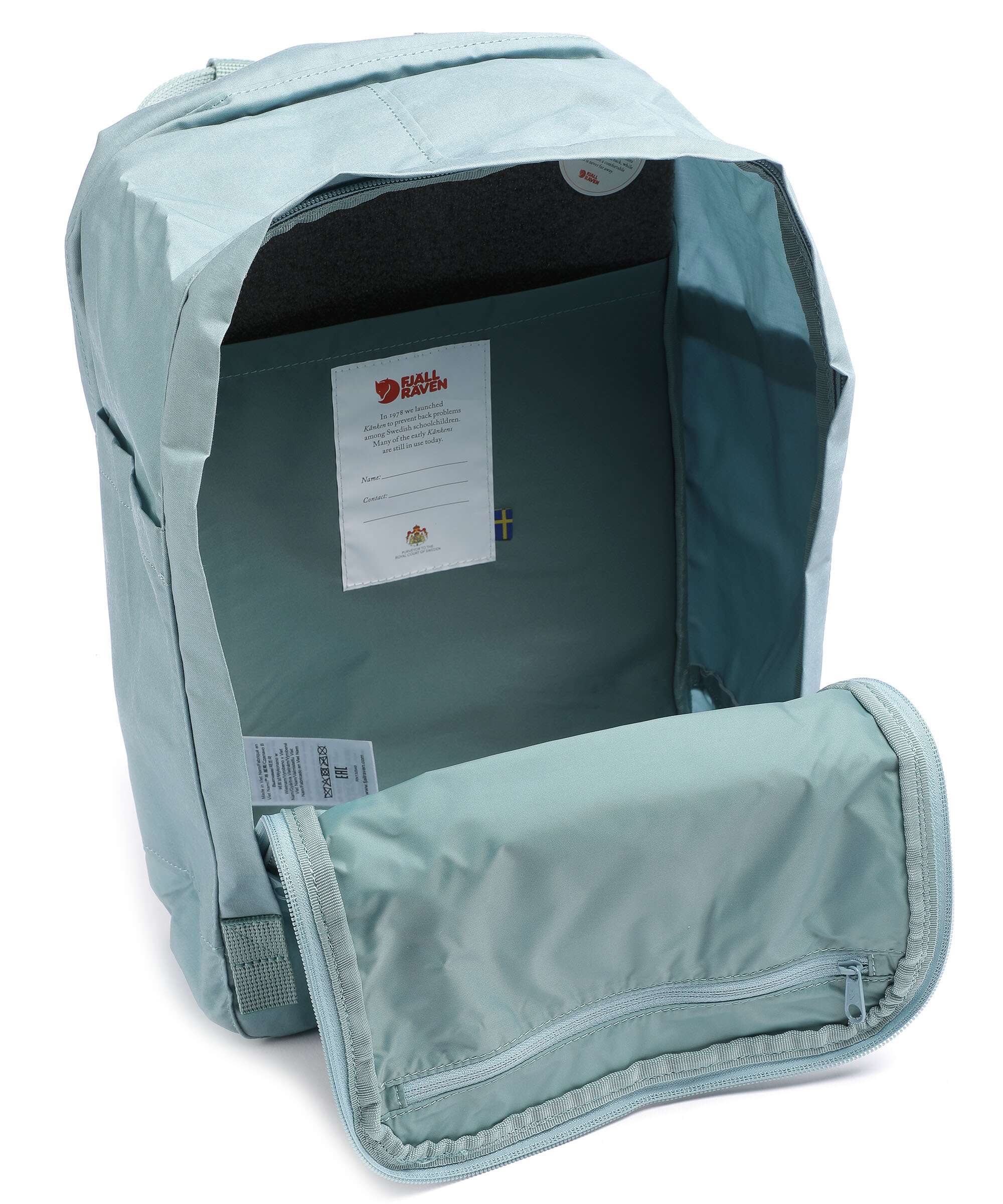 Fjällräven Kånken Laptop 15" Backpack sky blue - Image 6