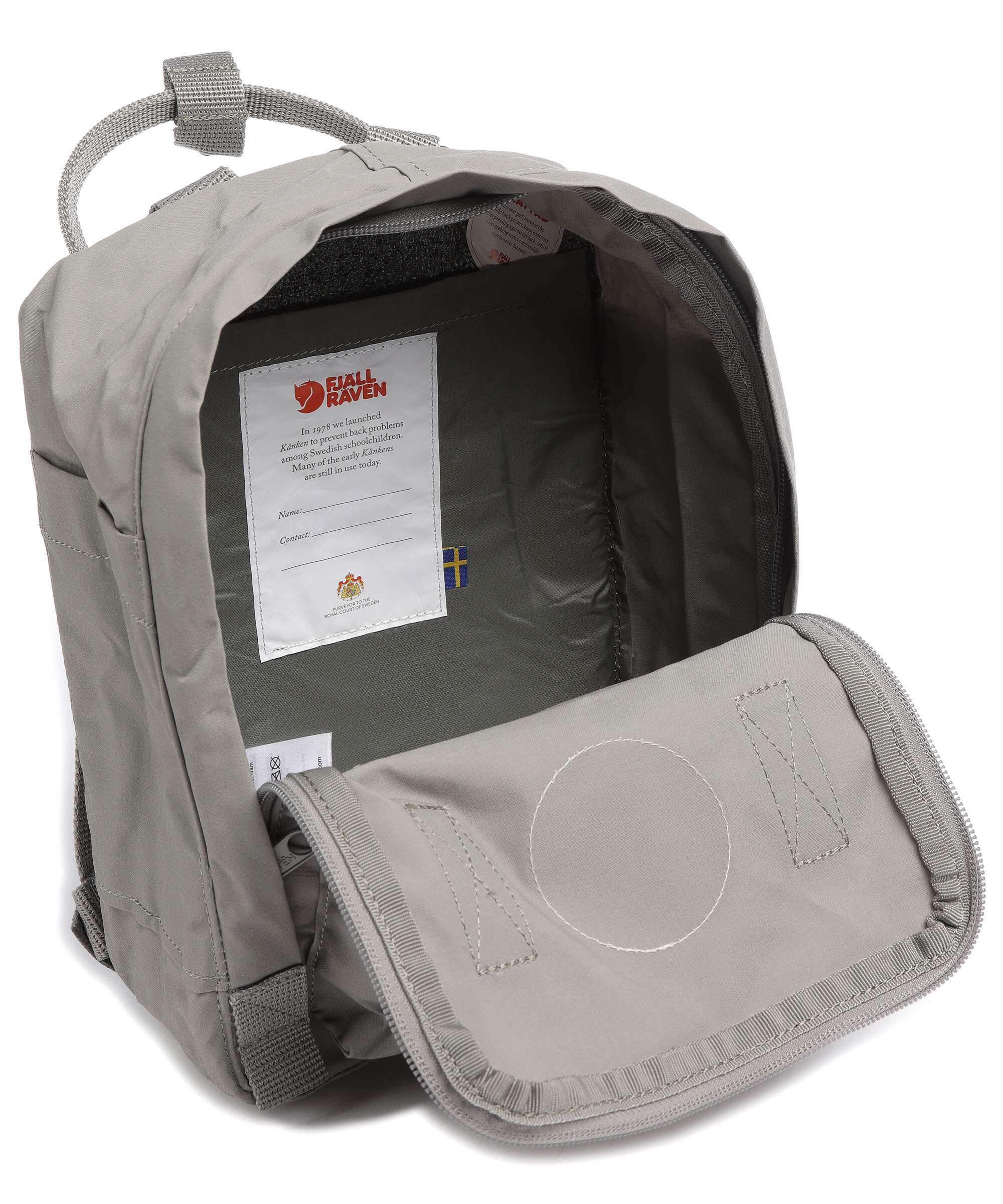 Fjällräven Kånken Mini Backpack Fog - Image 5