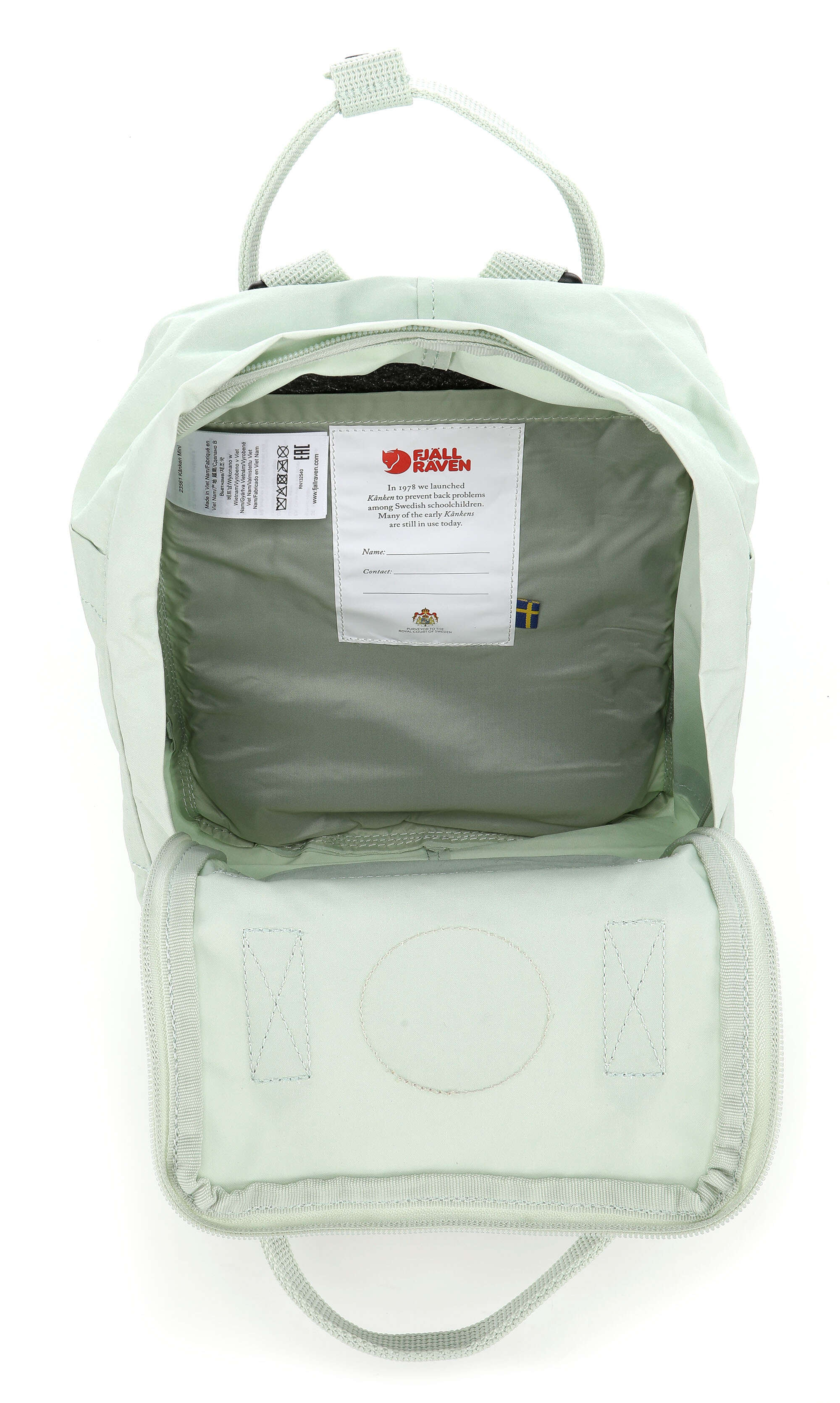 Fjällräven Kånken Mini Backpack mint green - Image 5