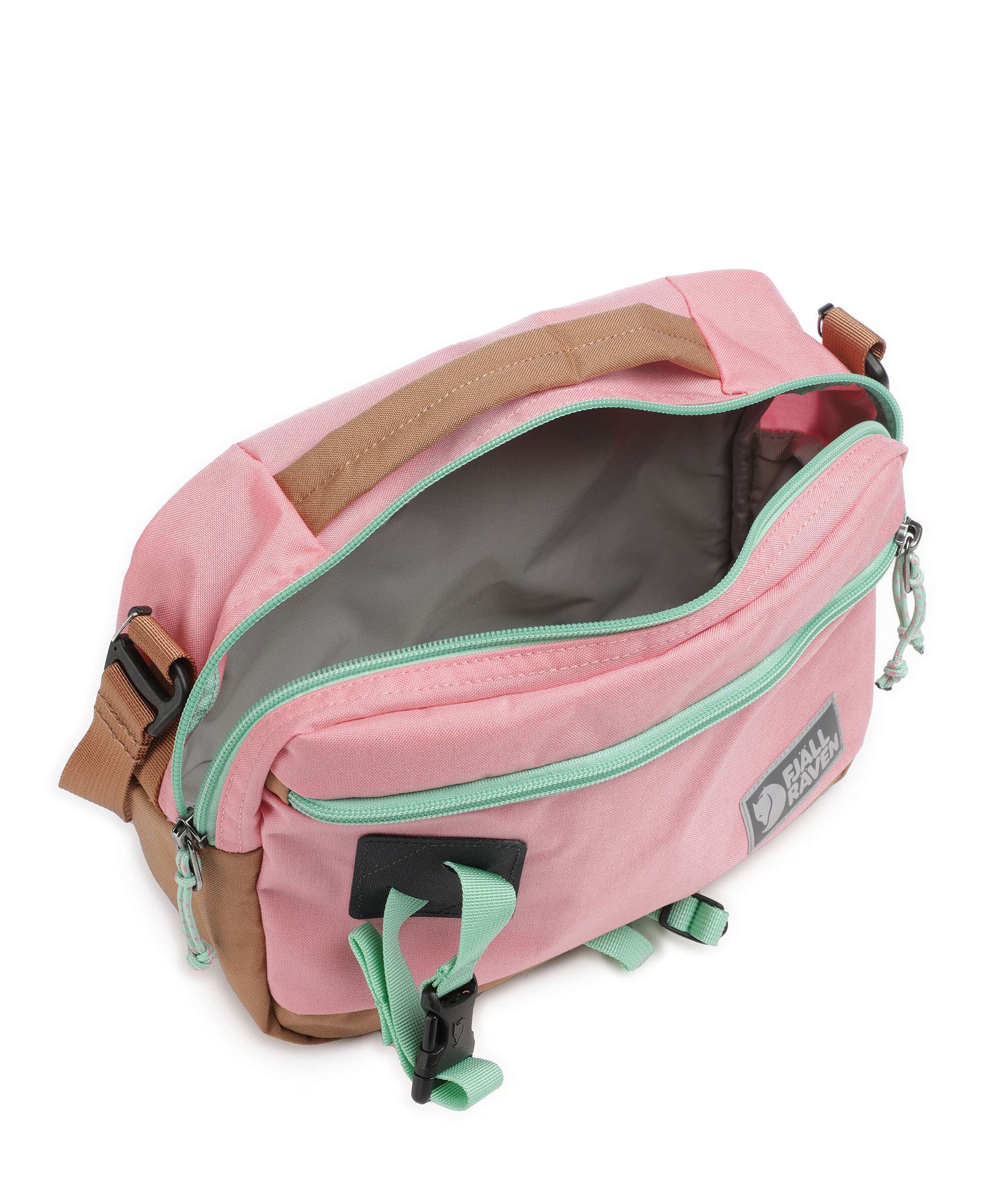 Fjällräven Vardag 6 Crossbody bag poppy pink/khaki dust - Image 5