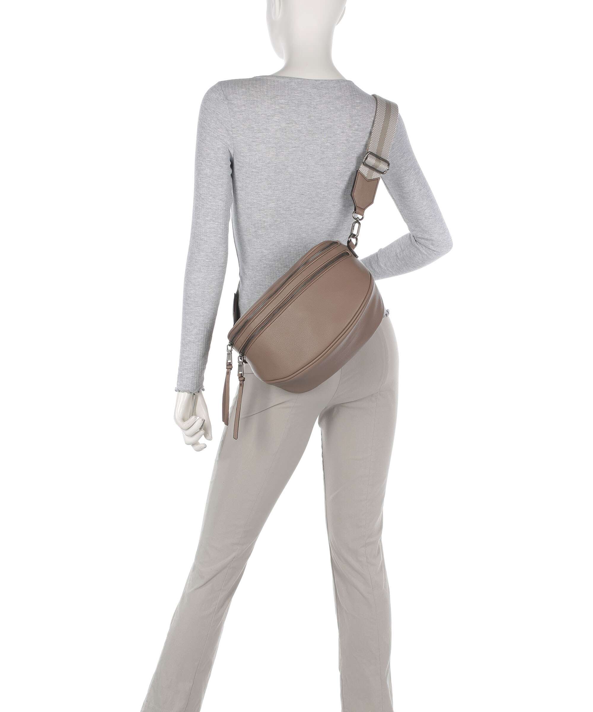FredsBruder Bestie Belt bag dark taupe - Image 3