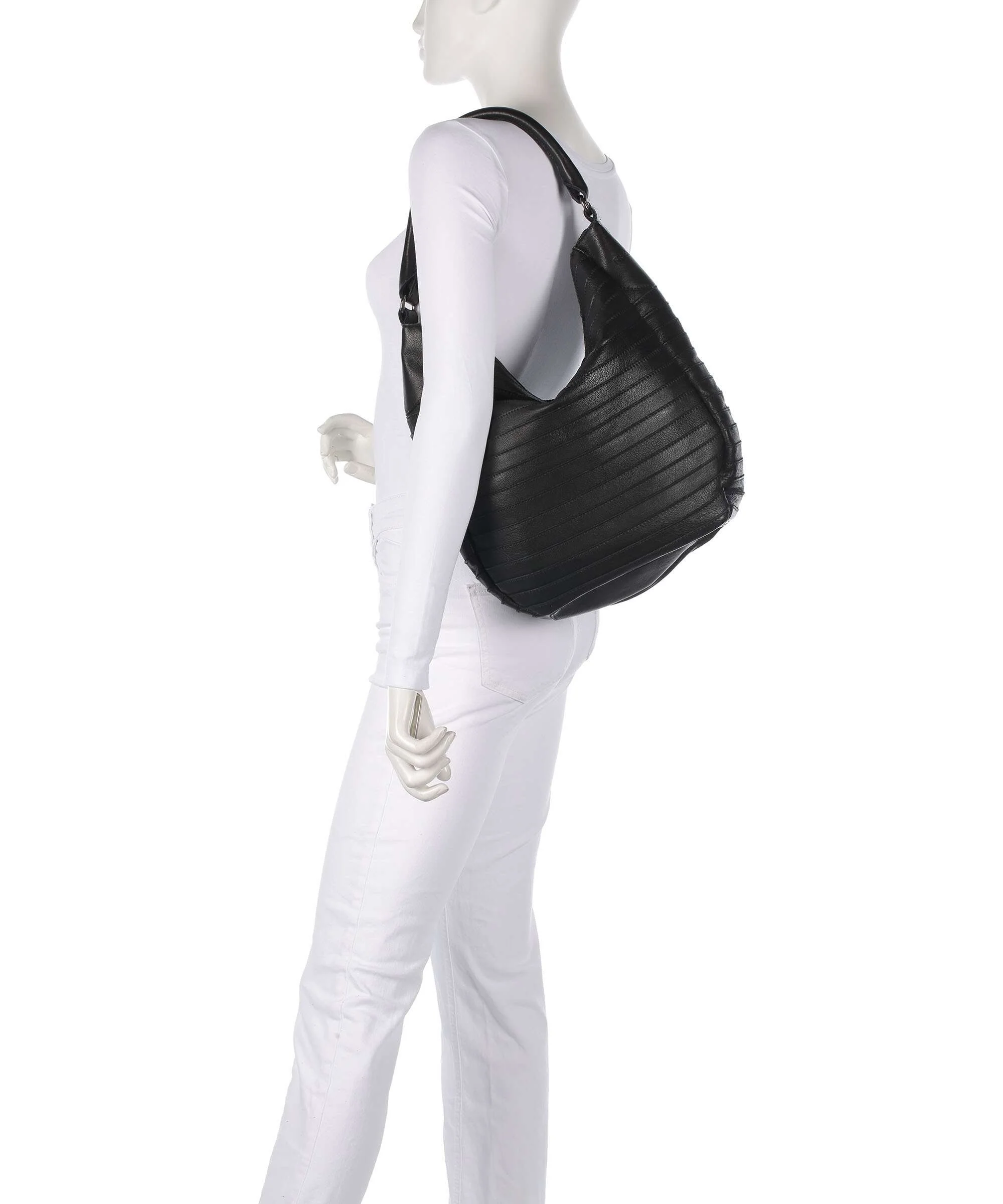 FredsBruder Bestseller Gürteltier S Hobo bag black - Image 3