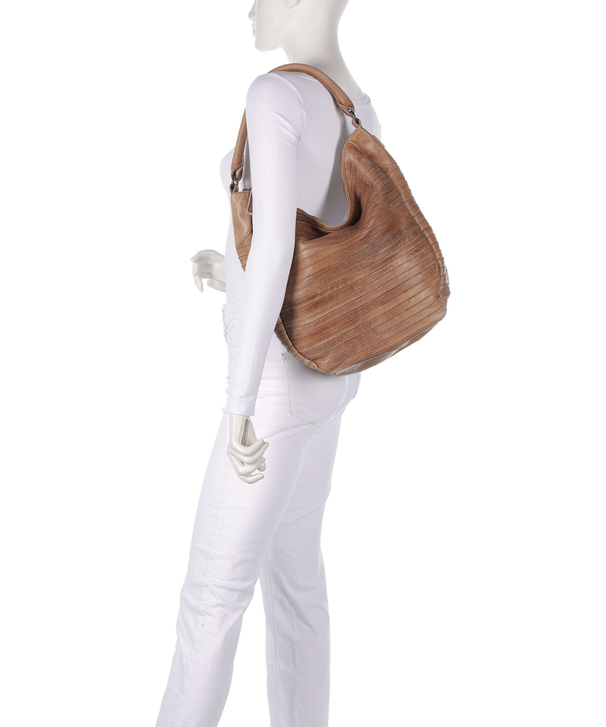 FredsBruder Bestseller Gürteltier S Hobo bag caramel - Image 3