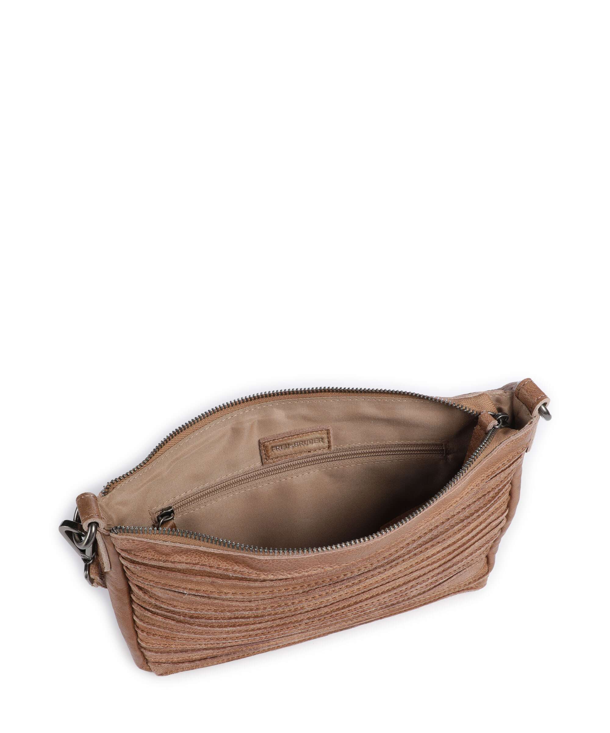 FredsBruder Bestseller Riffel Hobo bag caramel - Image 6