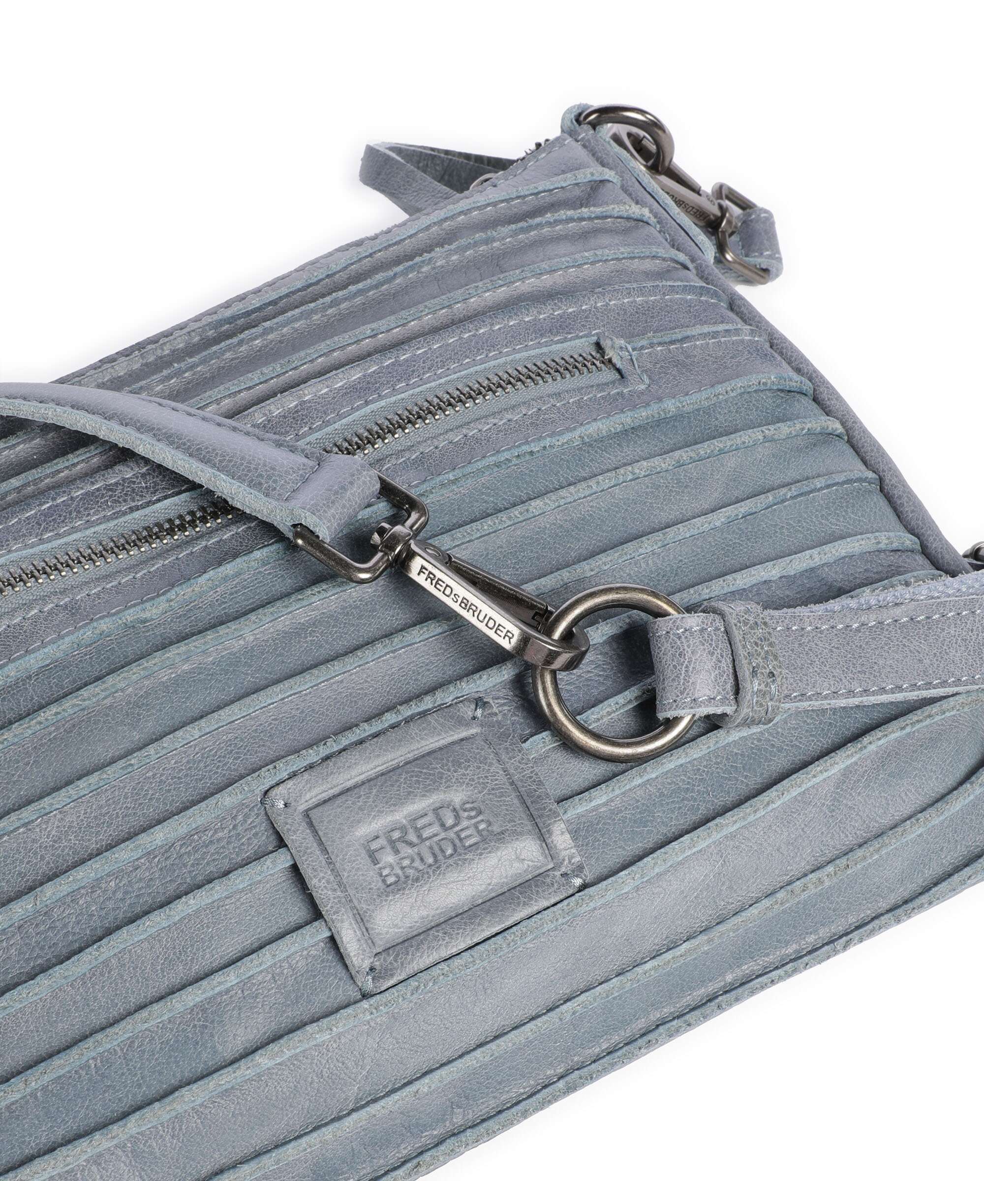 FredsBruder Bestseller Riffel Hobo bag sky blue - Image 4