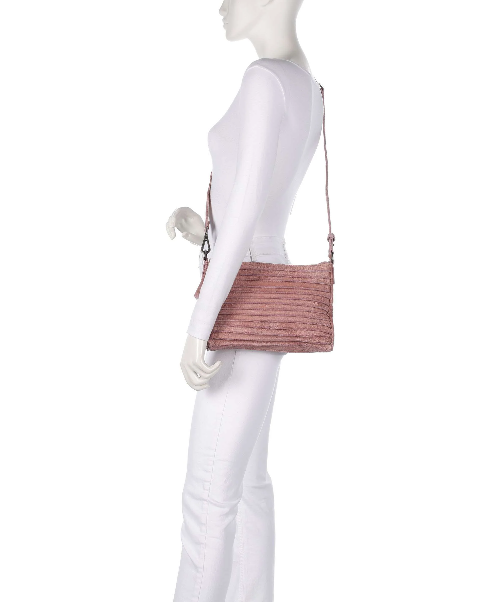 FredsBruder Bestseller Riffel Hobo bag powder rose - Image 3