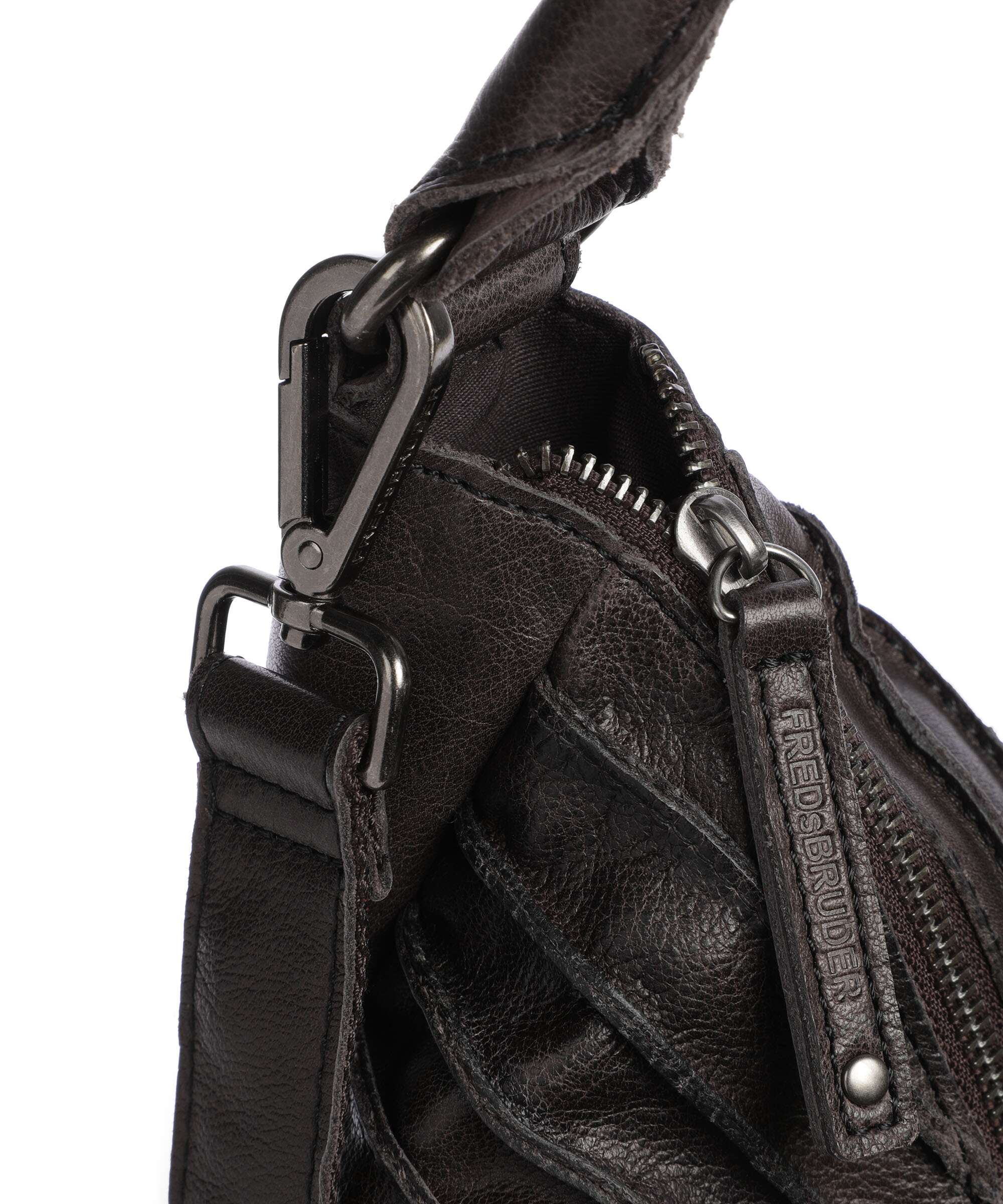 FredsBruder Bestseller Riffeltier S Hobo bag brown - Image 4