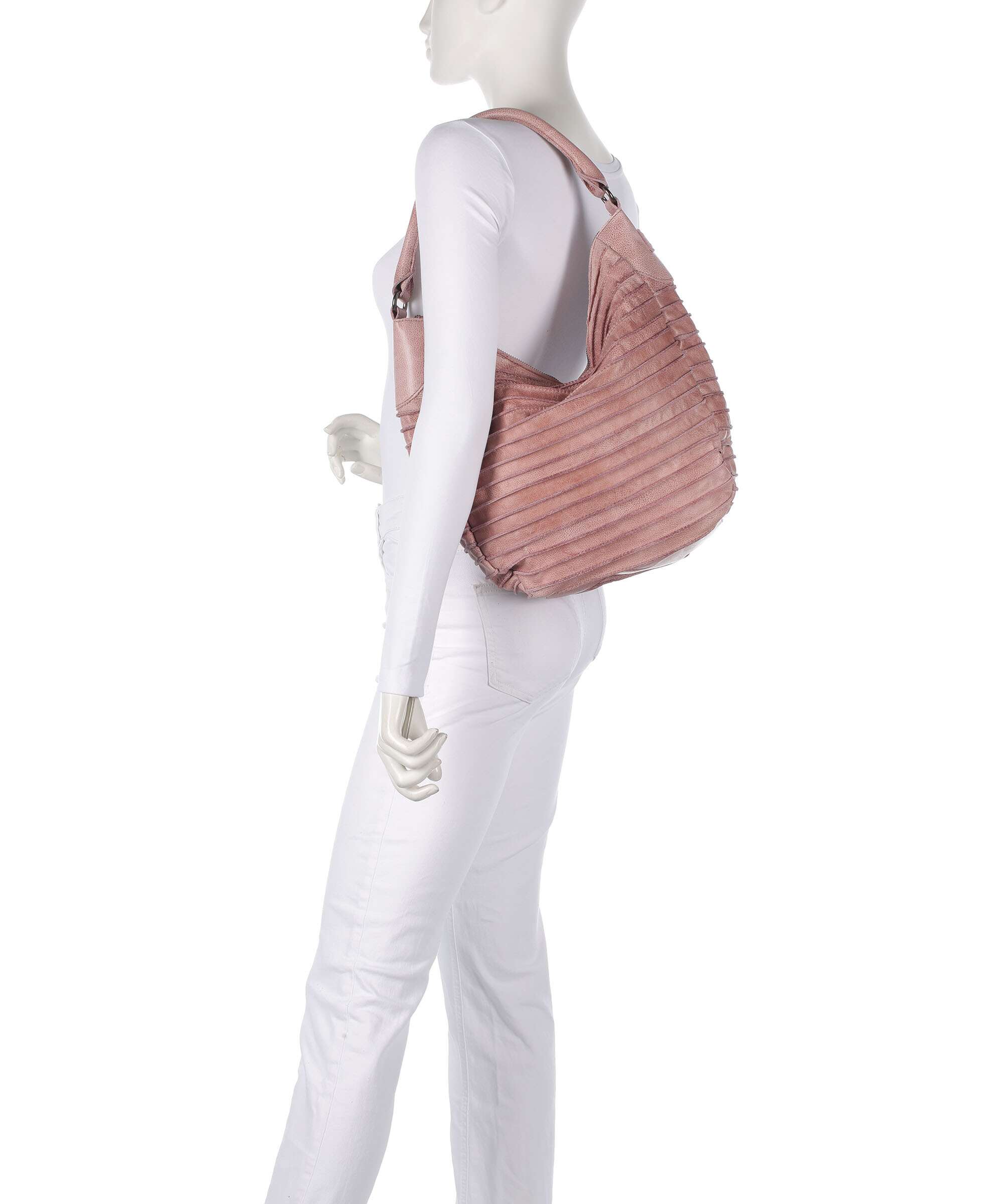 FredsBruder Bestseller Riffeltier S Hobo bag powder rose - Image 3