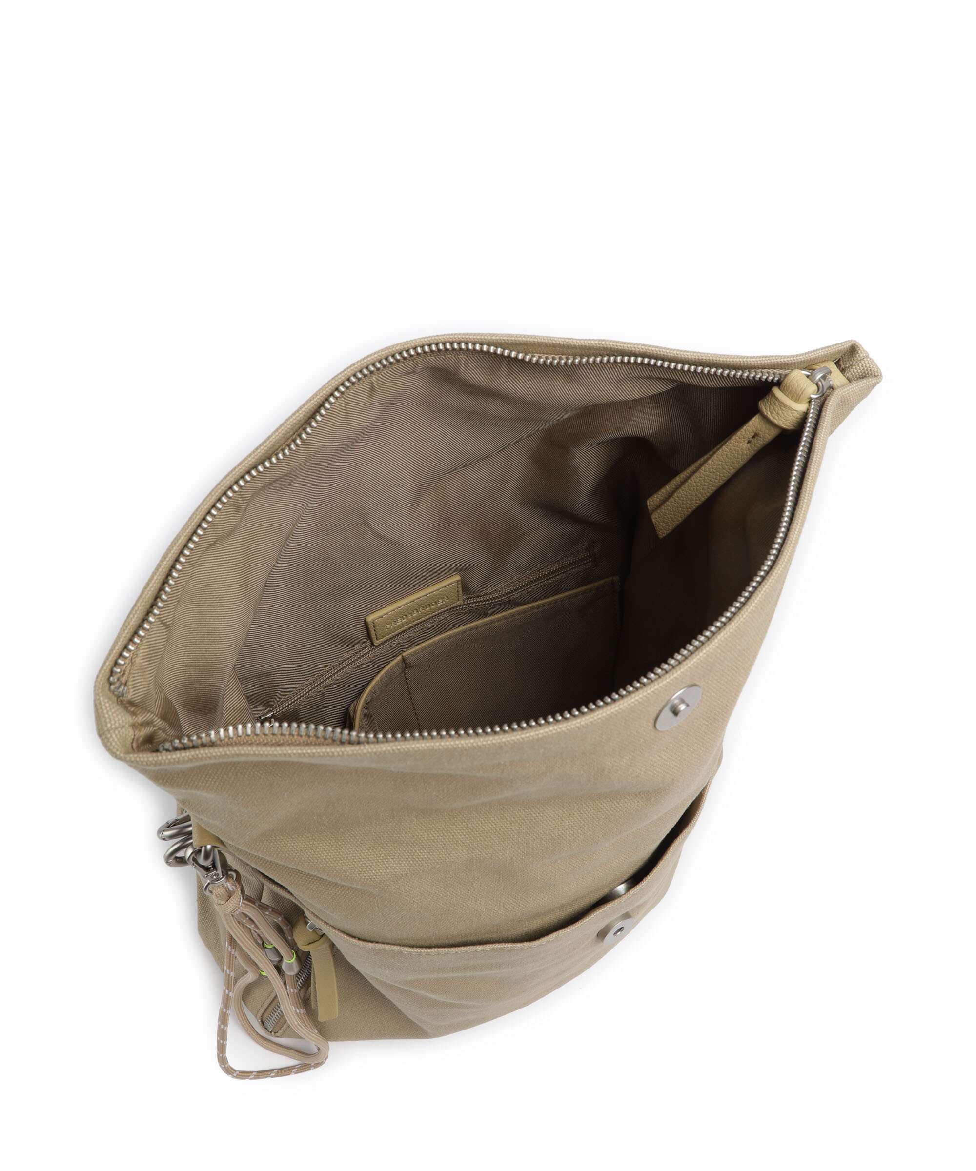 FredsBruder Carry Me Everywhere Hobo bag olive shades - Image 6