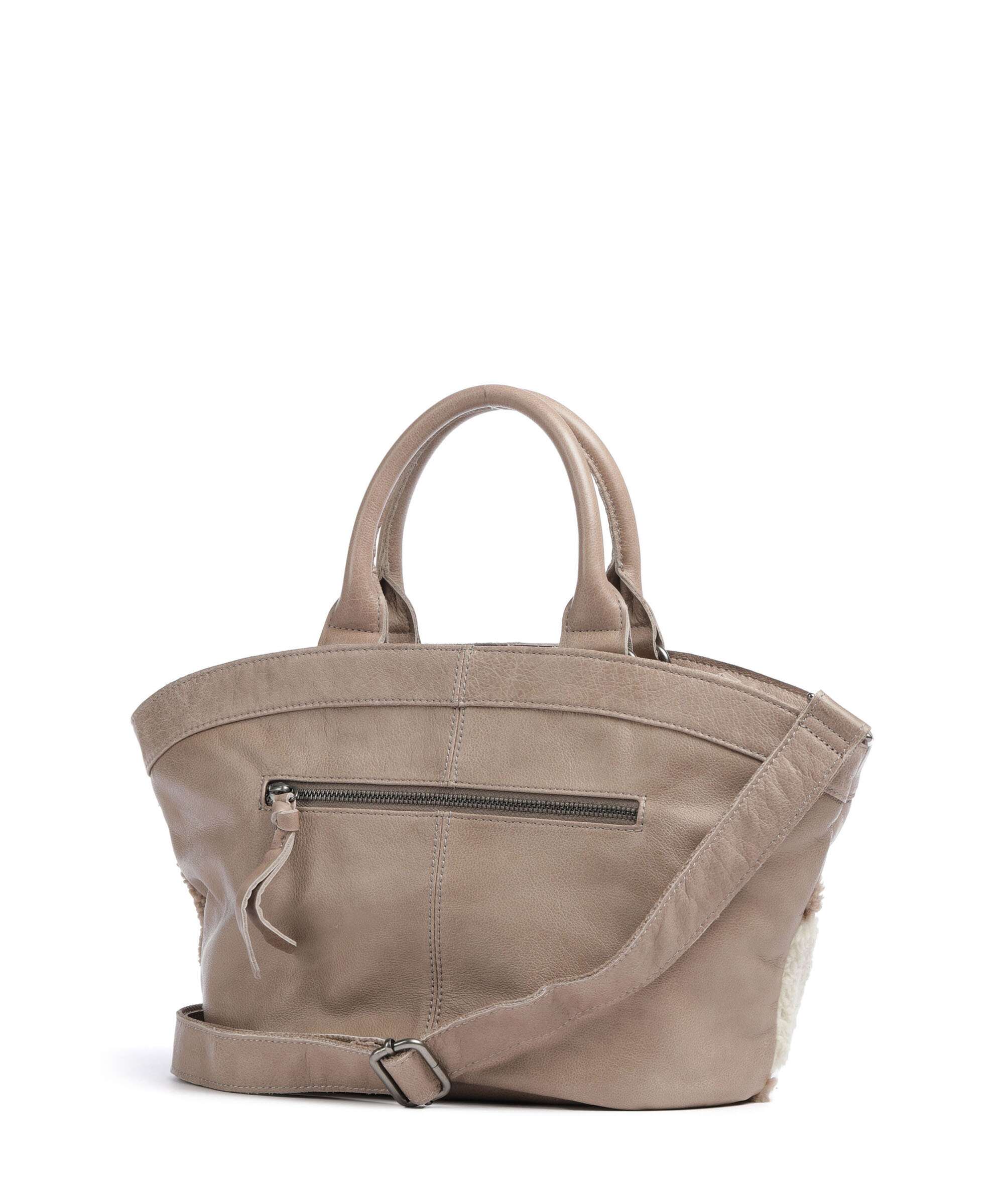 FredsBruder Check My Bag Handbag taupe teddy mix - Image 2