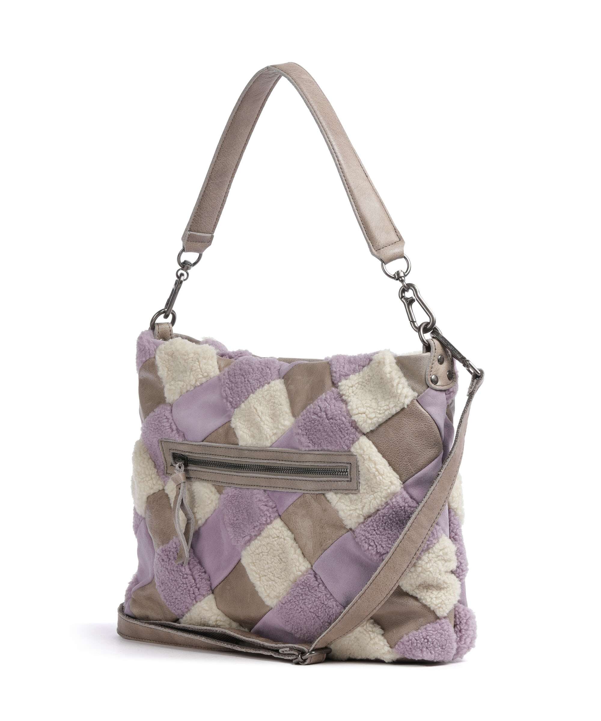 FredsBruder Check My Bag Hobo bag lavender teddy mix - Image 2
