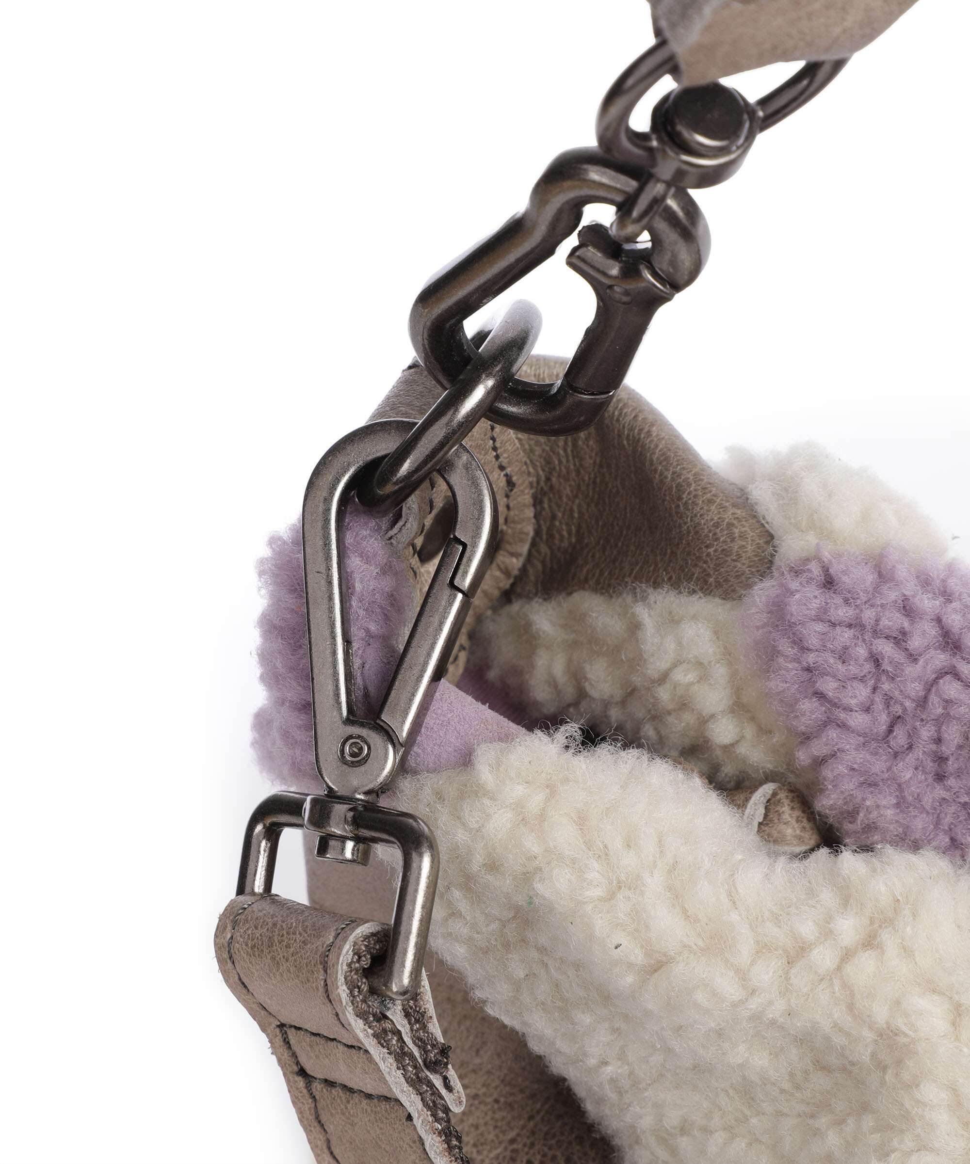 FredsBruder Check My Bag Hobo bag lavender teddy mix - Image 4