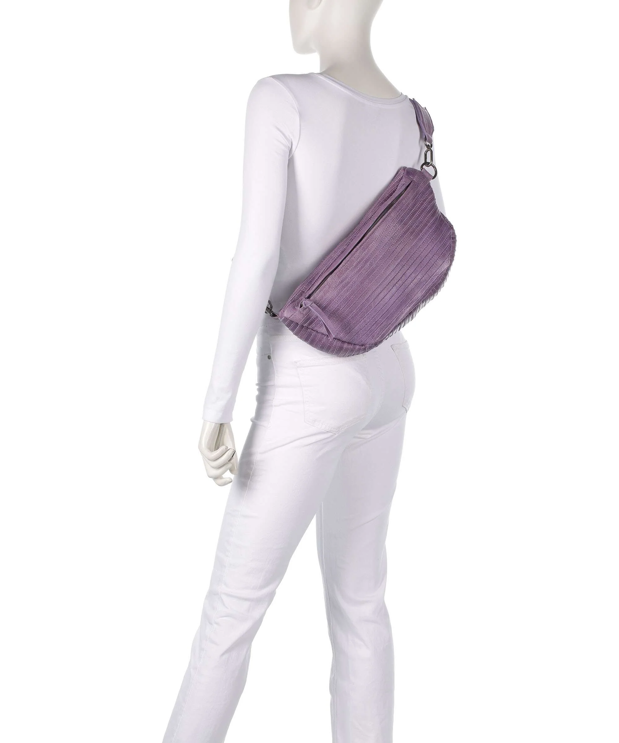 FredsBruder Check My Bag Mini Crossbody bag lavender - Image 3