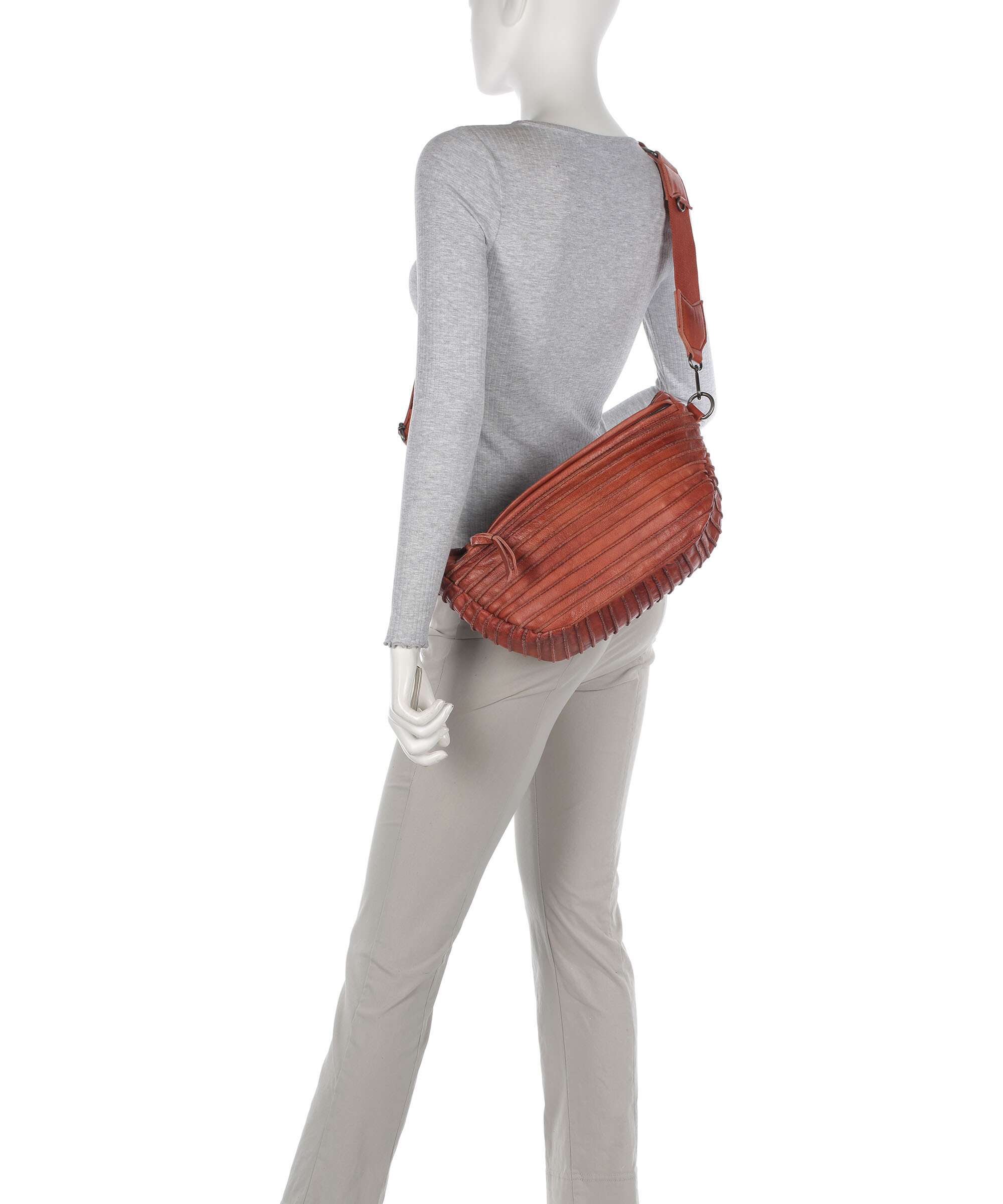 FredsBruder Check My Bag Mini Crossbody bag rustic orange - Image 3