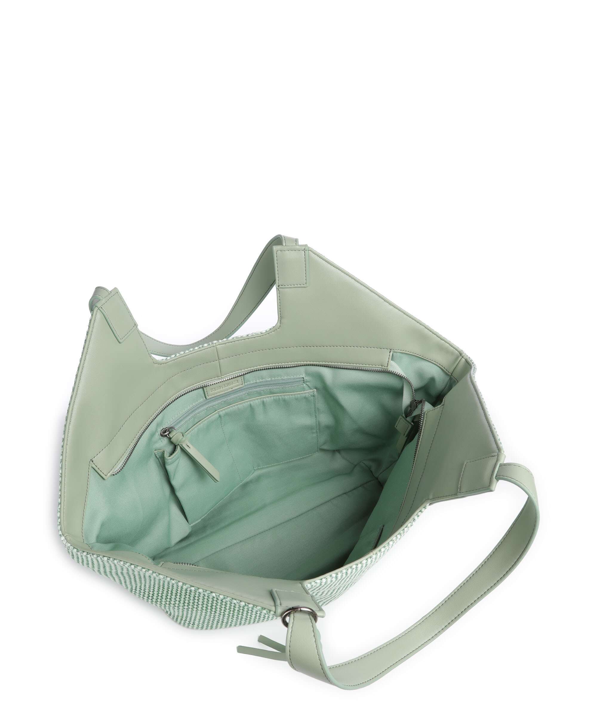 FredsBruder City-Beach-Repeat Tote bag sage - Image 6