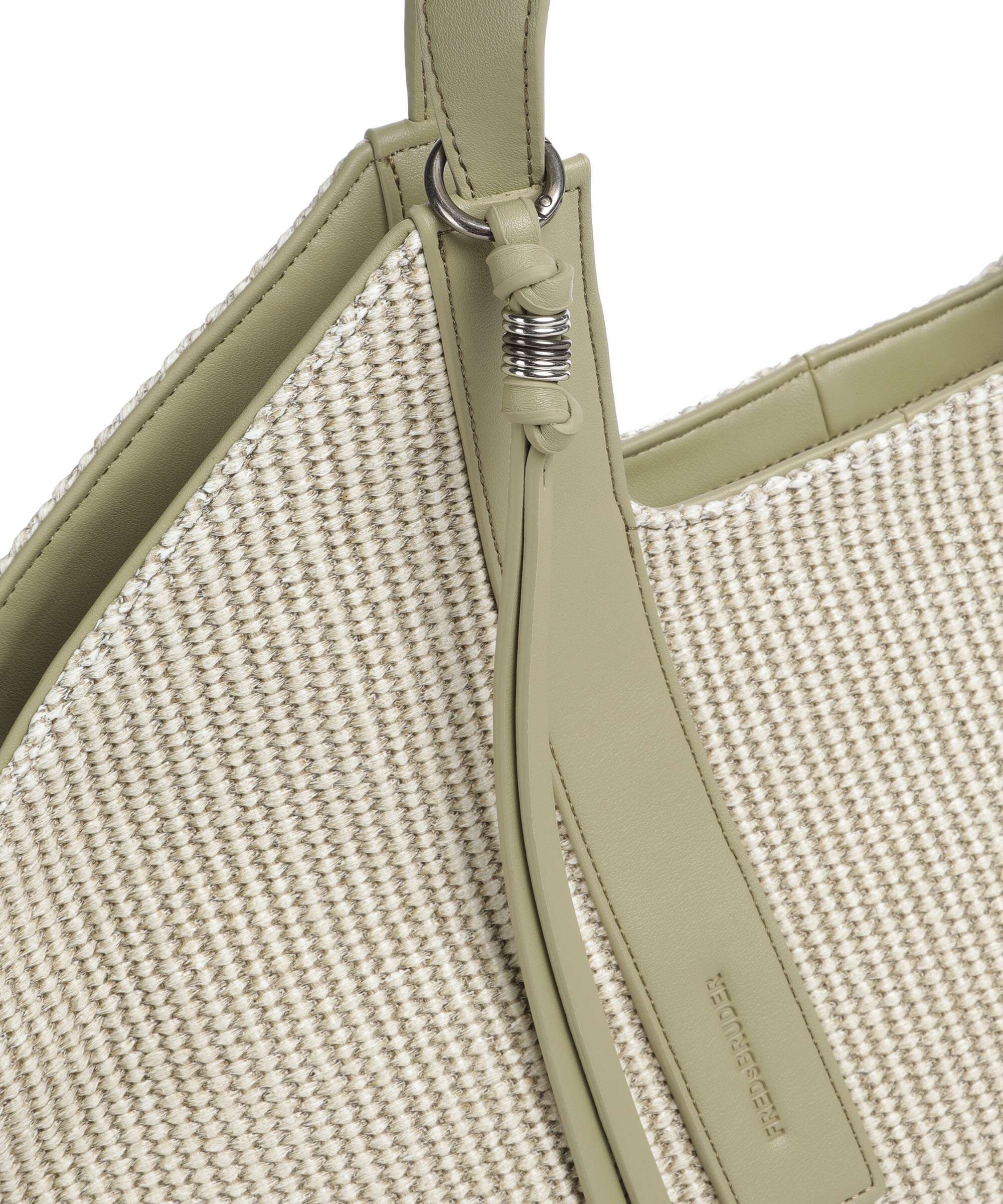 FredsBruder City-Beach-Repeat Tote bag olive - Image 4