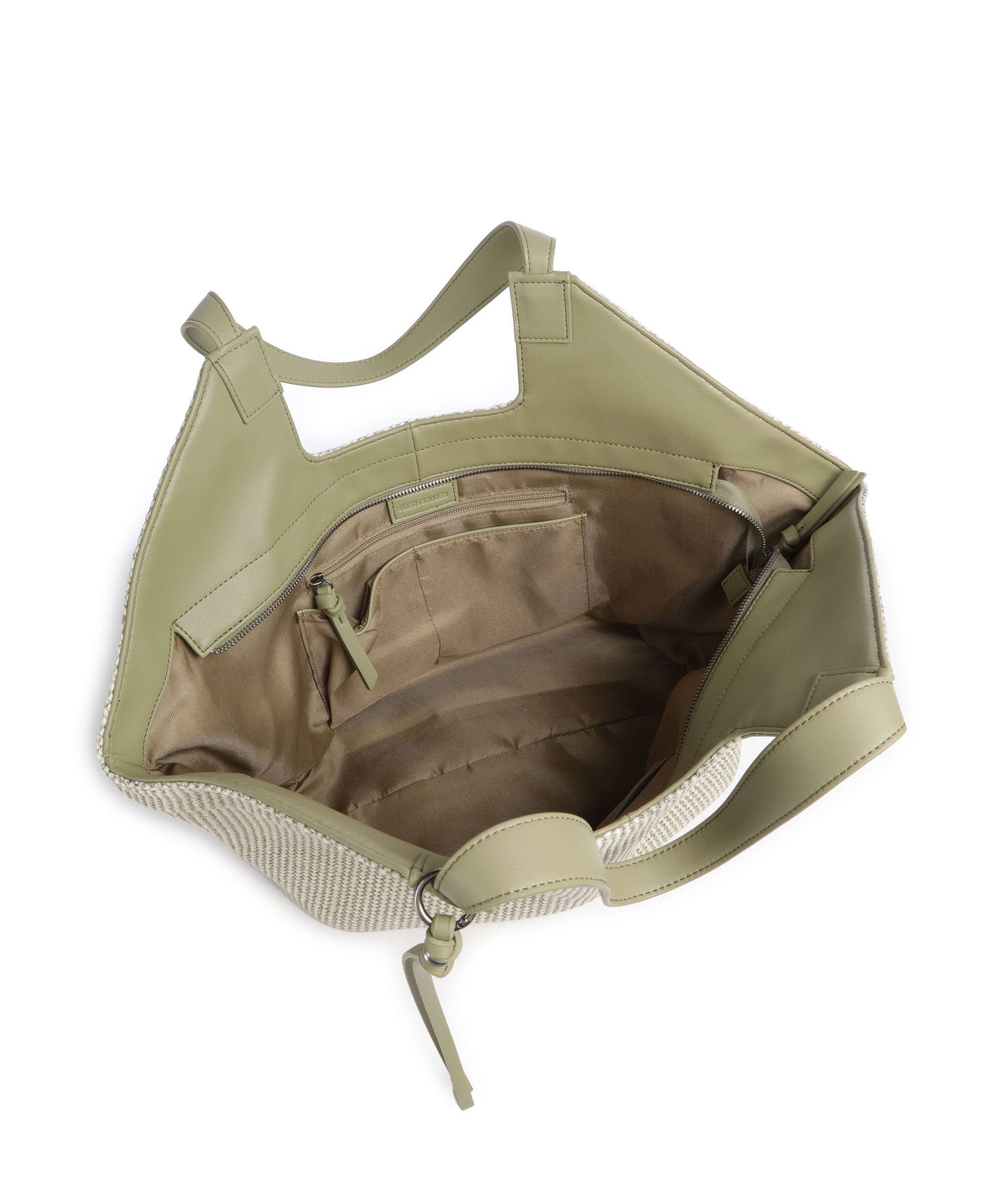 FredsBruder City-Beach-Repeat Tote bag olive - Image 6