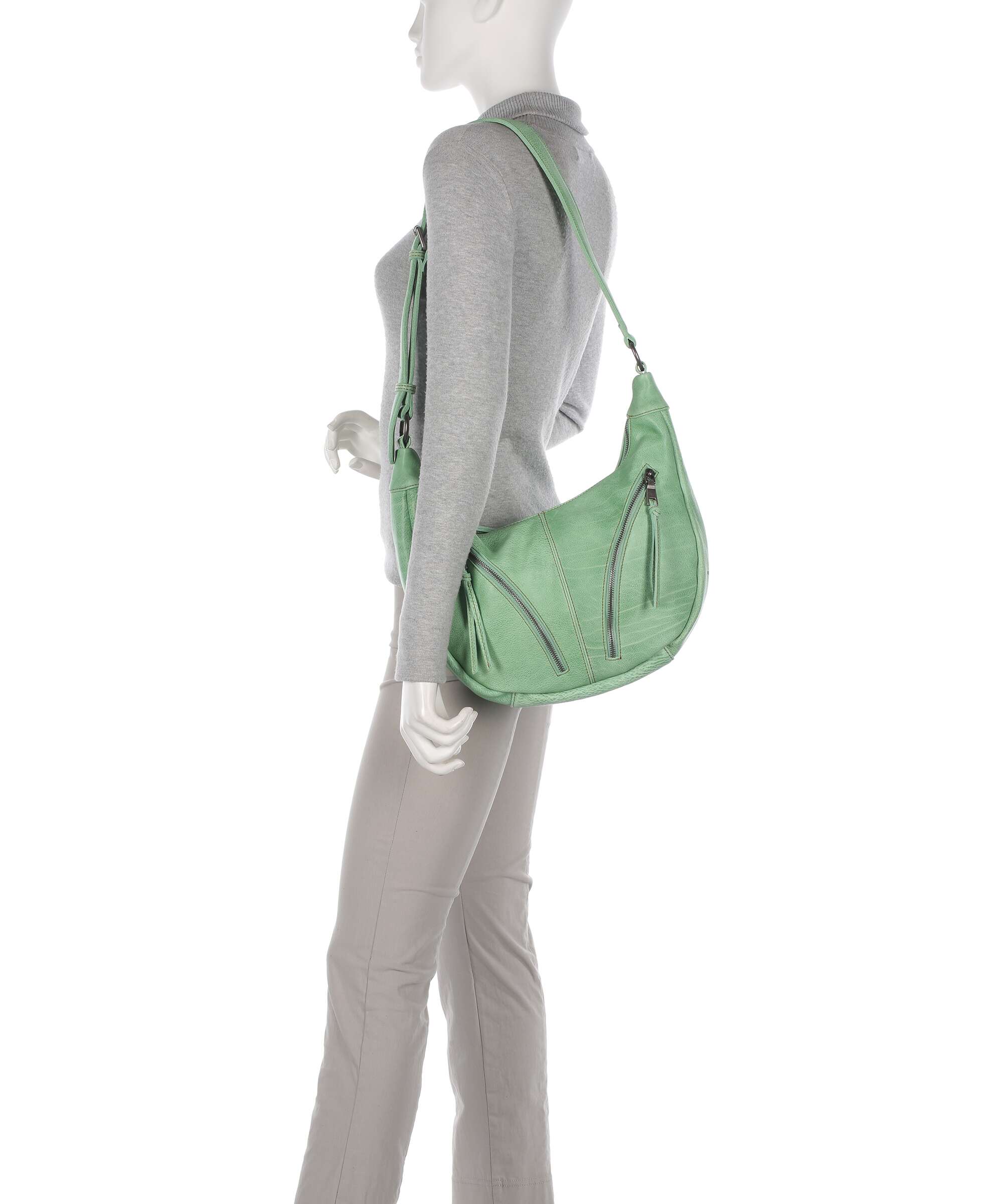 FredsBruder Dear Hobo bag cute green - Image 3