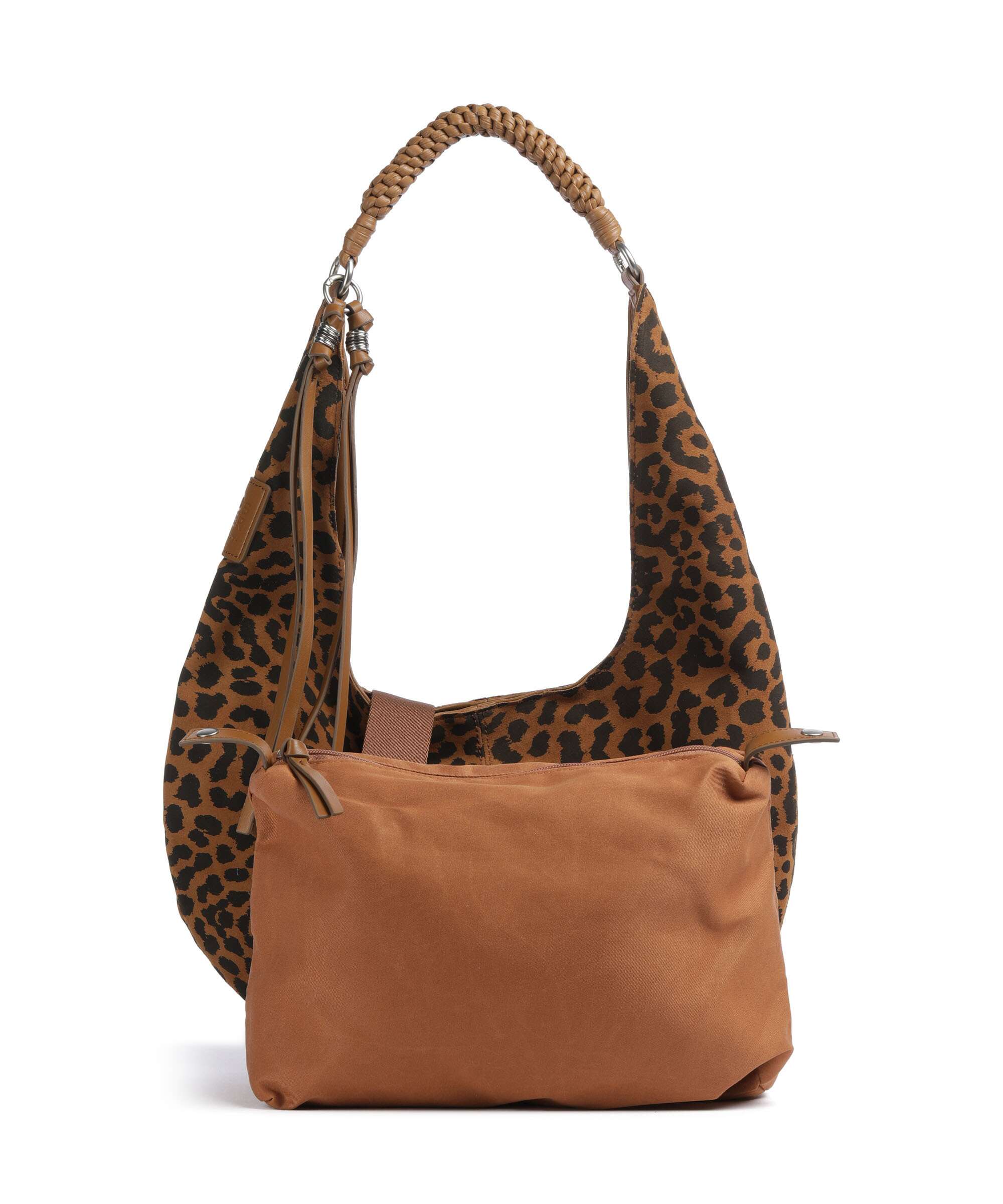 FredsBruder For Lovers Midi Hobo bag leo print - Image 4