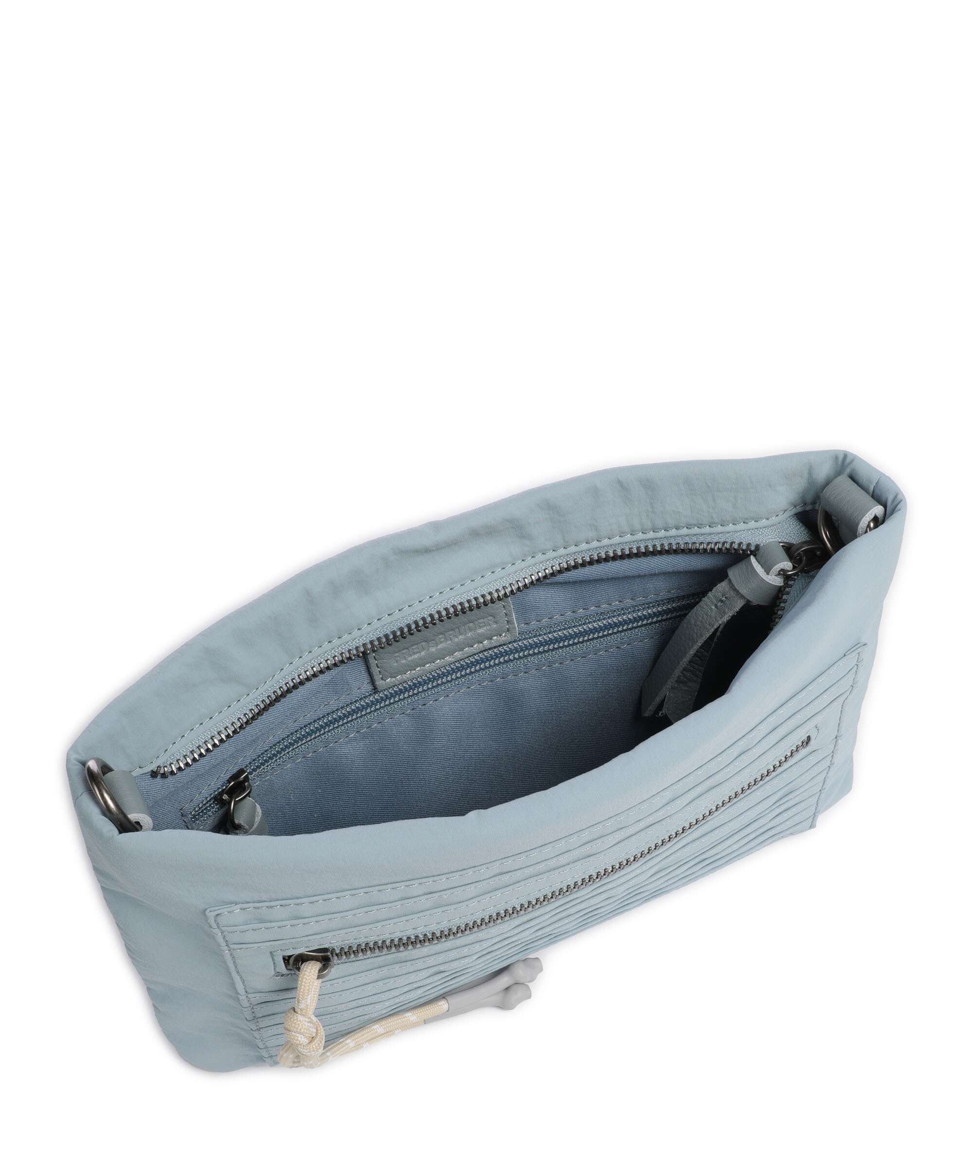 FredsBruder Friends For Life Crossbody bag dusty blue - Image 6