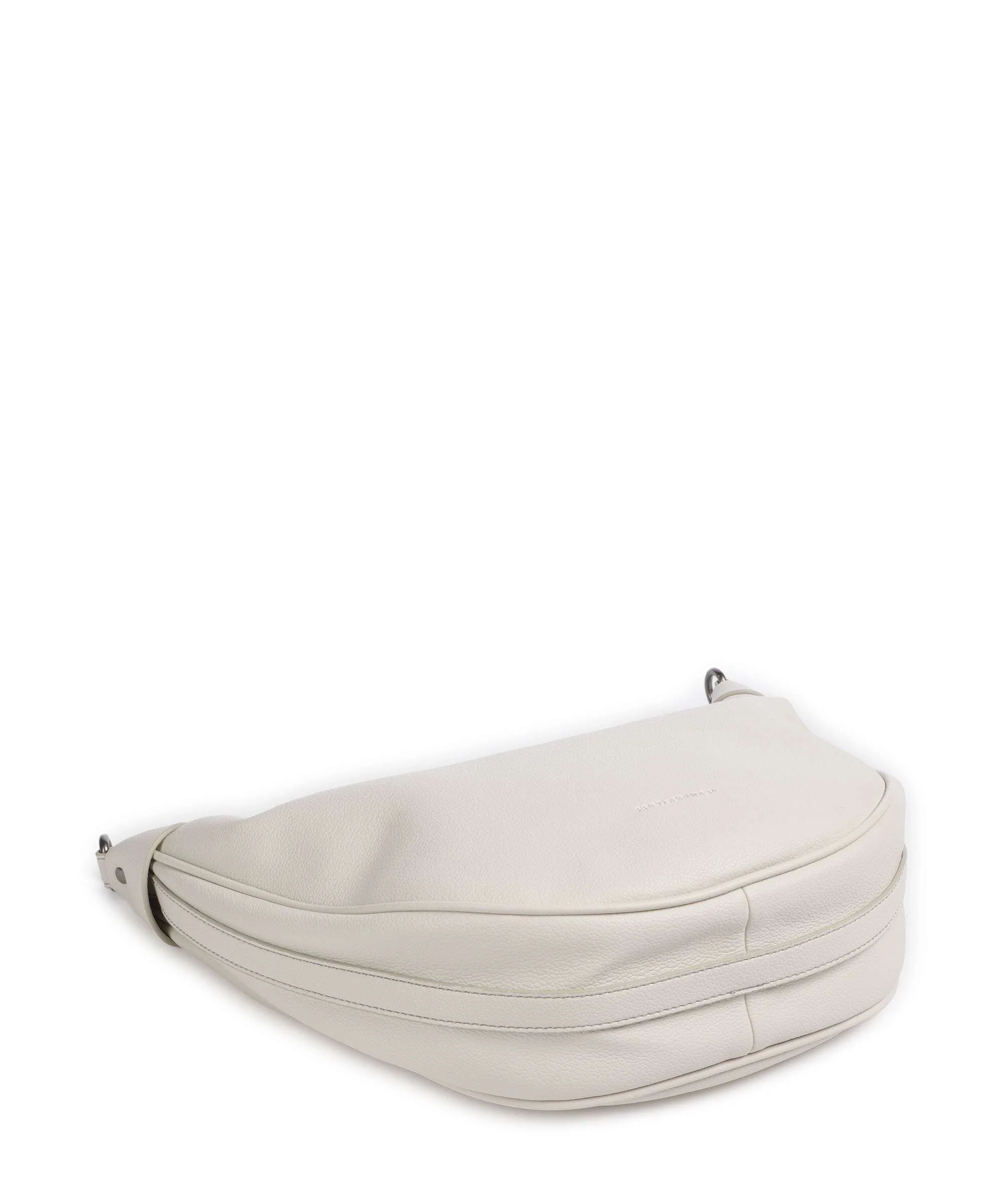 FredsBruder Good Vibes Only Hobo bag oat milk - Image 5