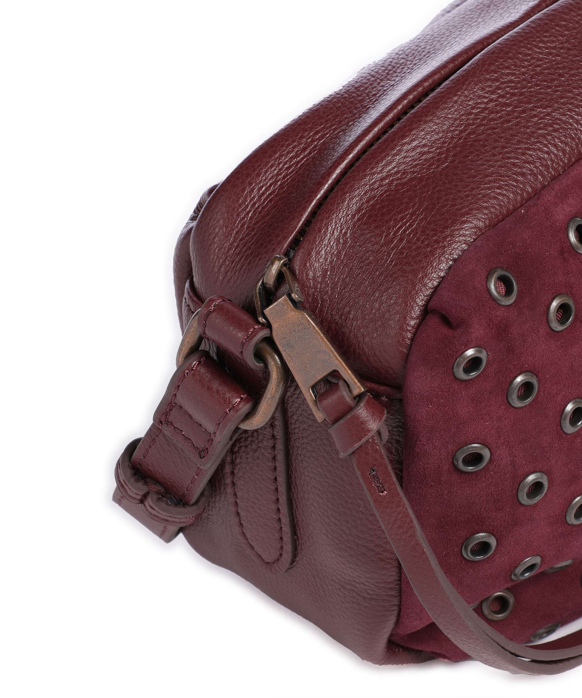FredsBruder Hey You Rock Crossbody bag red wine - Image 4