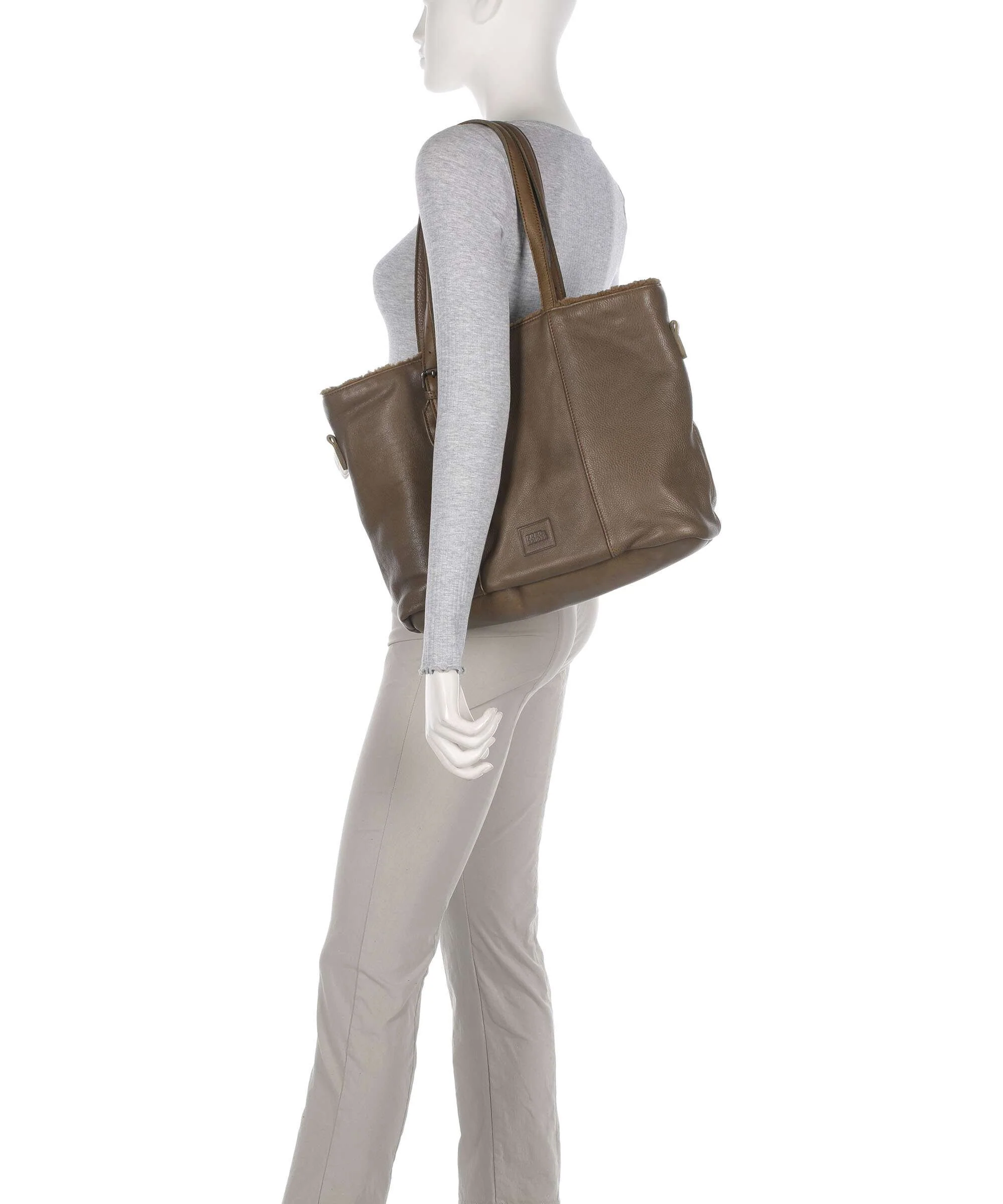 FredsBruder Inside Out Tote bag olive - Image 3