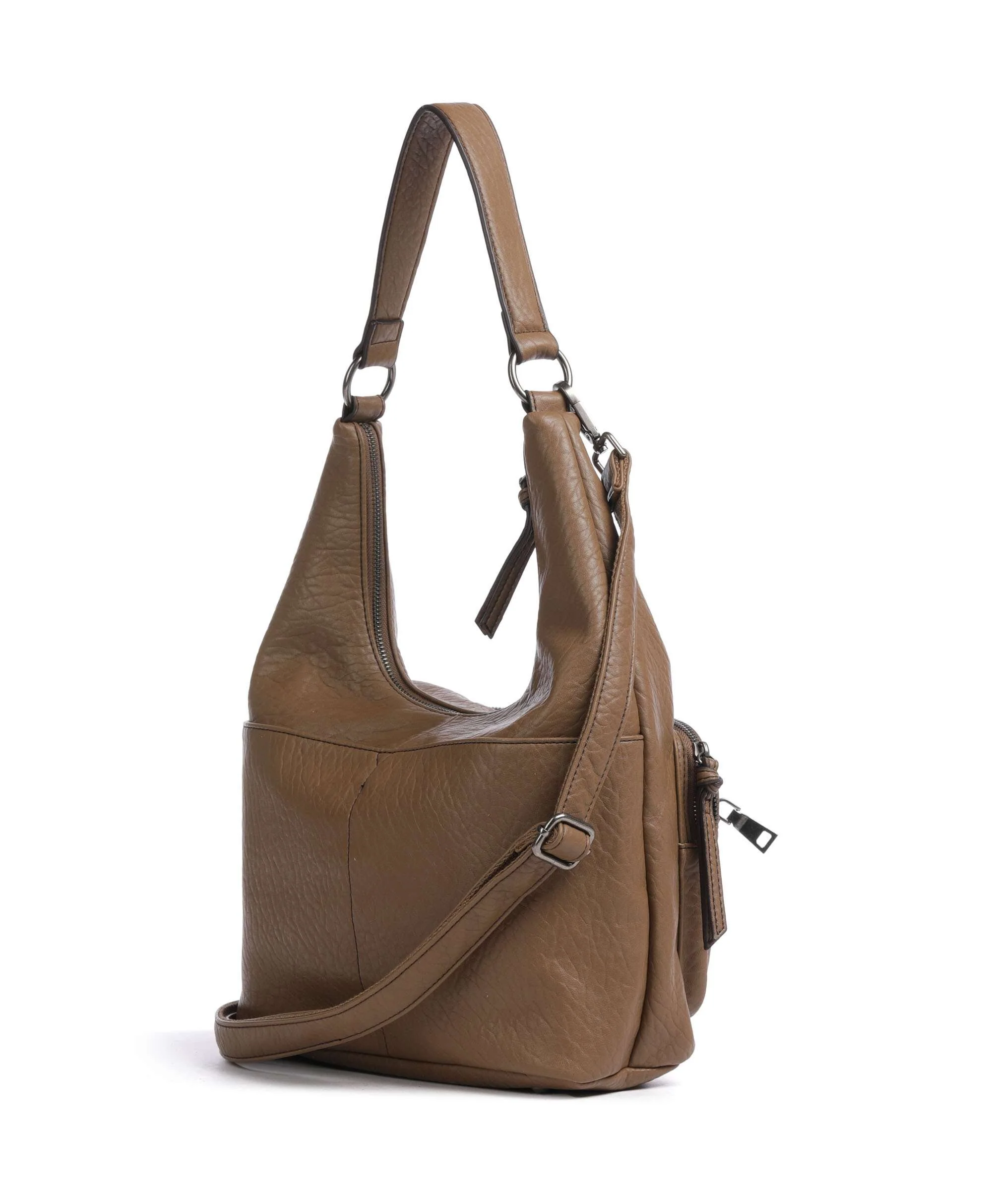 FredsBruder Lunar Hobo bag olive brown - Image 2