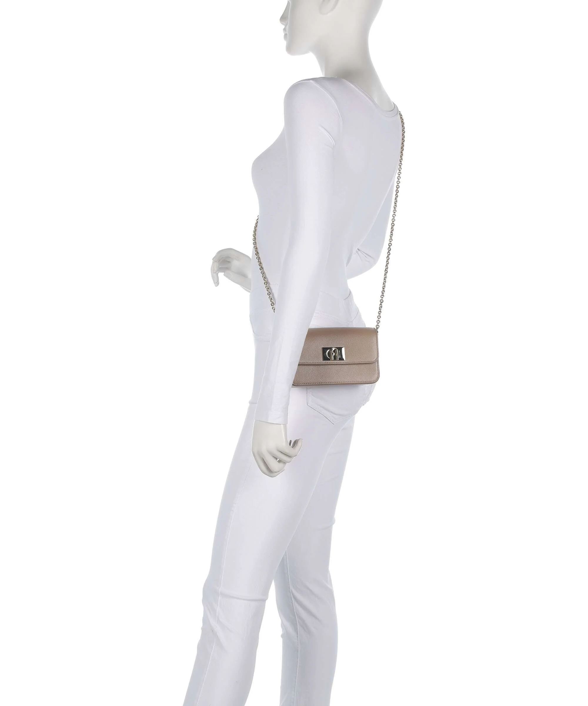 Furla 1927 Mini Crossbody bag greige - Image 3