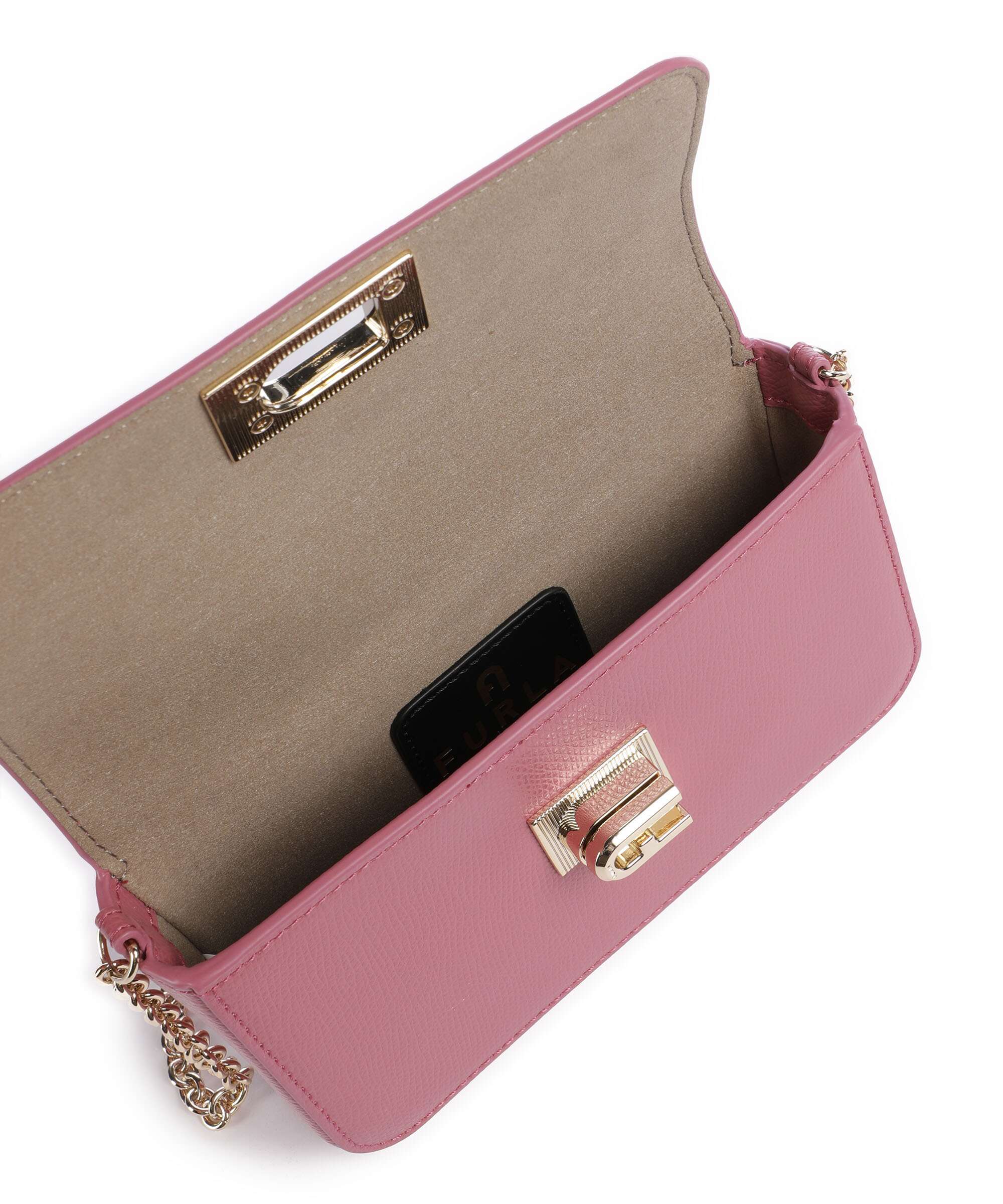 Furla 1927 Mini Crossbody bag blush pink/earl grey - Image 6