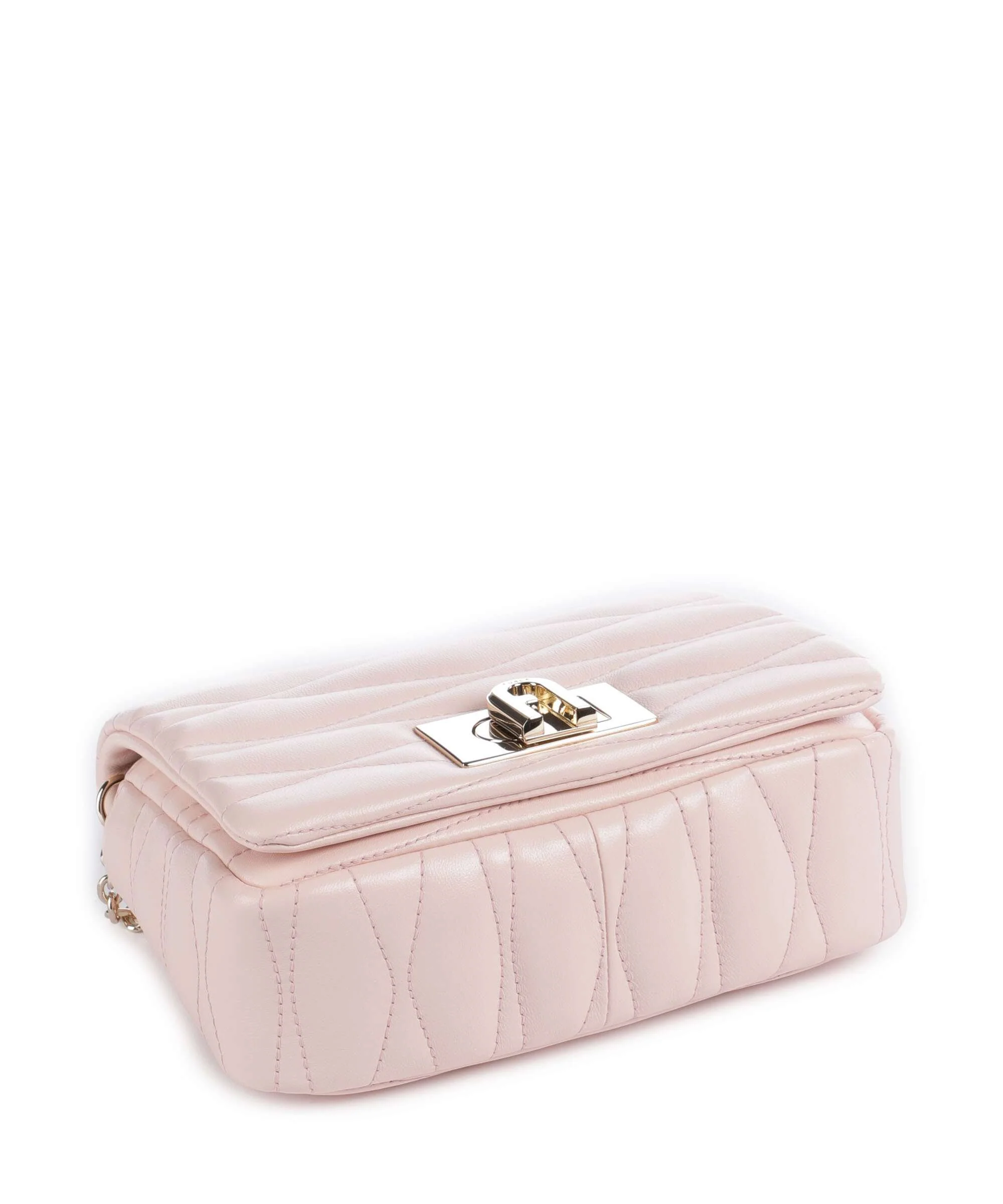 Furla 1927 Mini Soft Crossbody bag dusty pink - Image 4