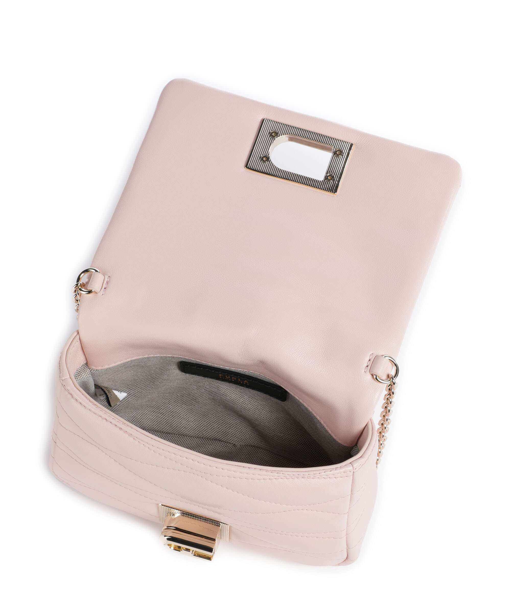 Furla 1927 Mini Soft Crossbody bag dusty pink - Image 5