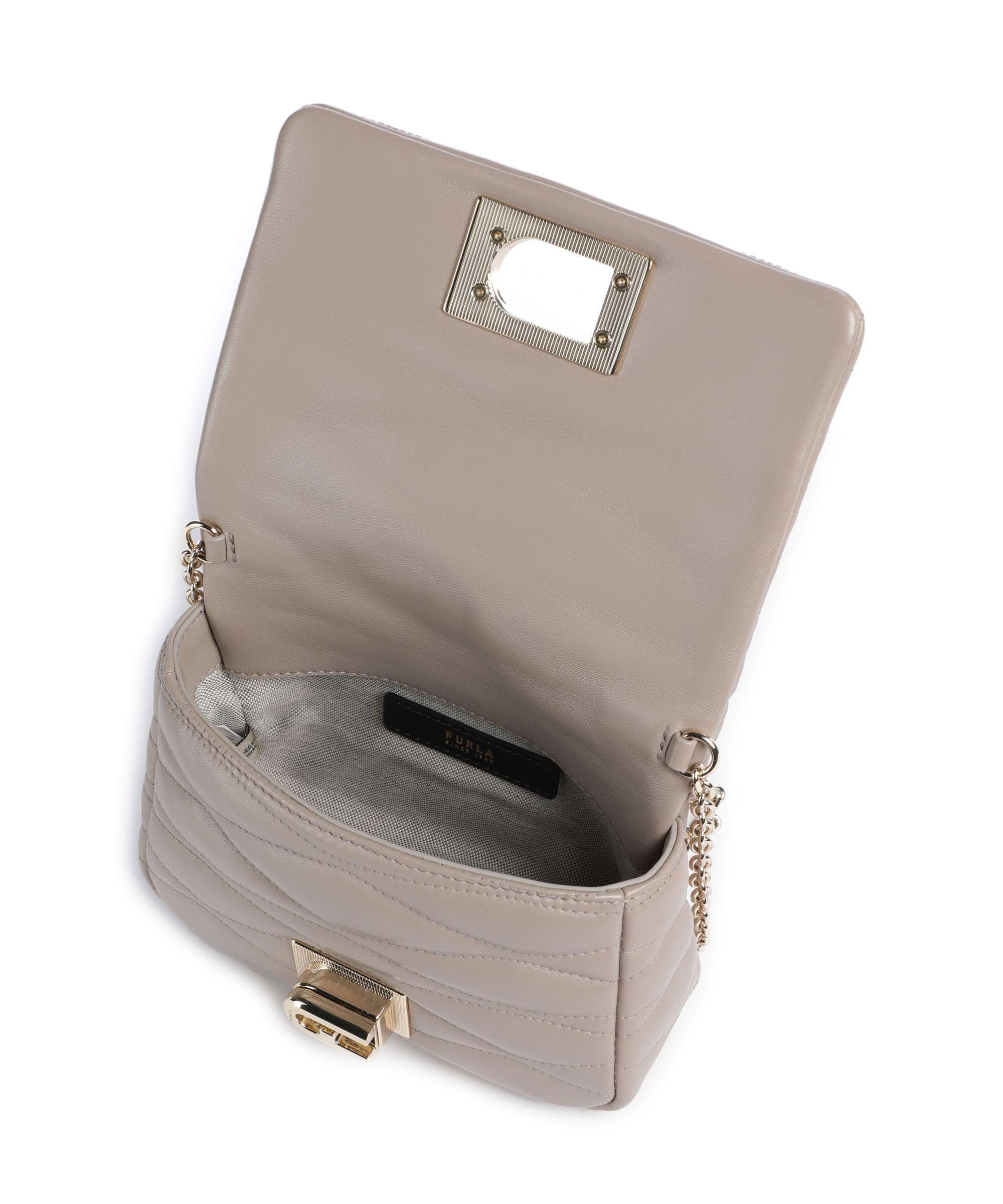 Furla 1927 Mini Soft Crossbody bag linen - Image 5