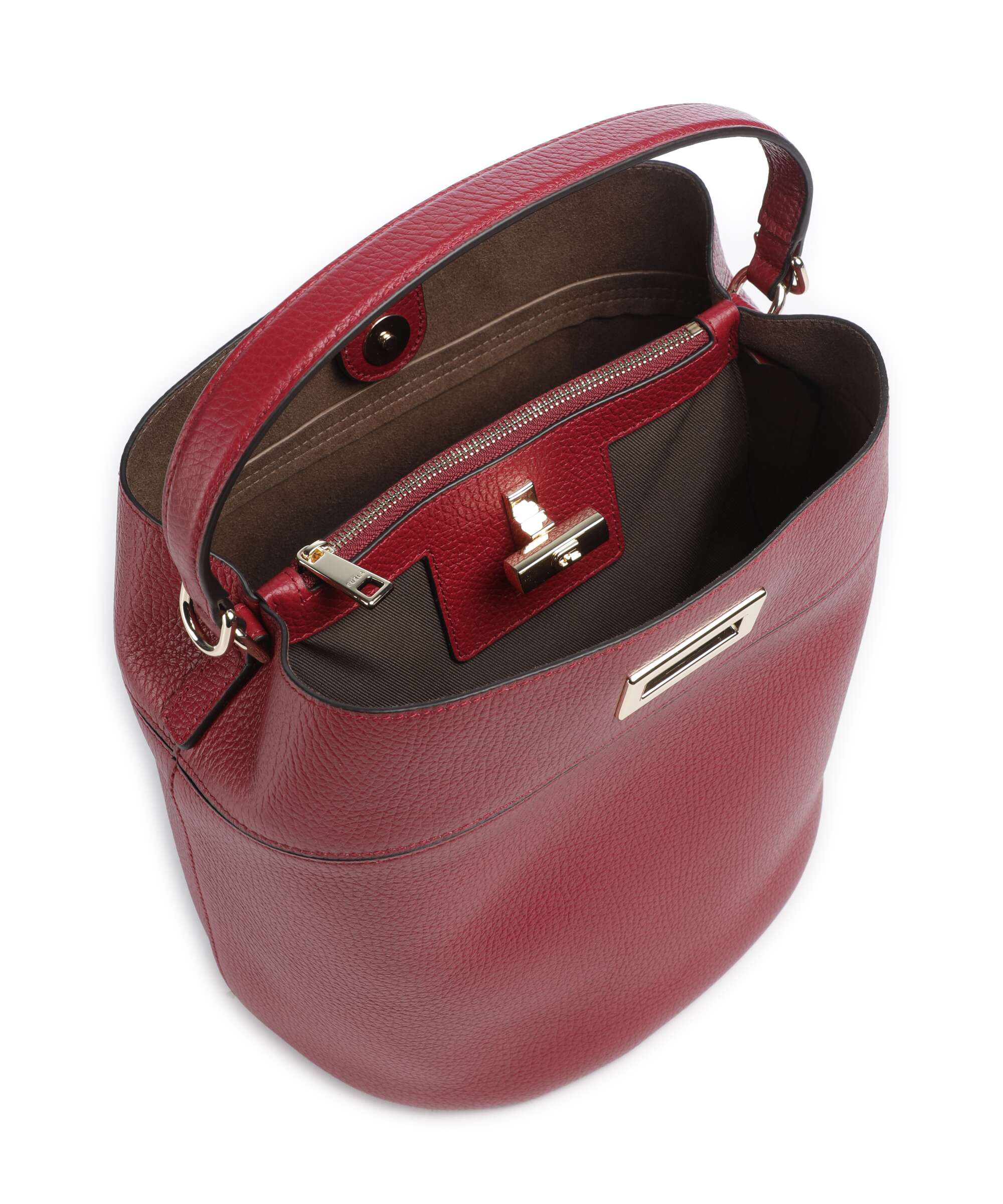 Furla Amelia M Bucket bag ciliegia - Image 5