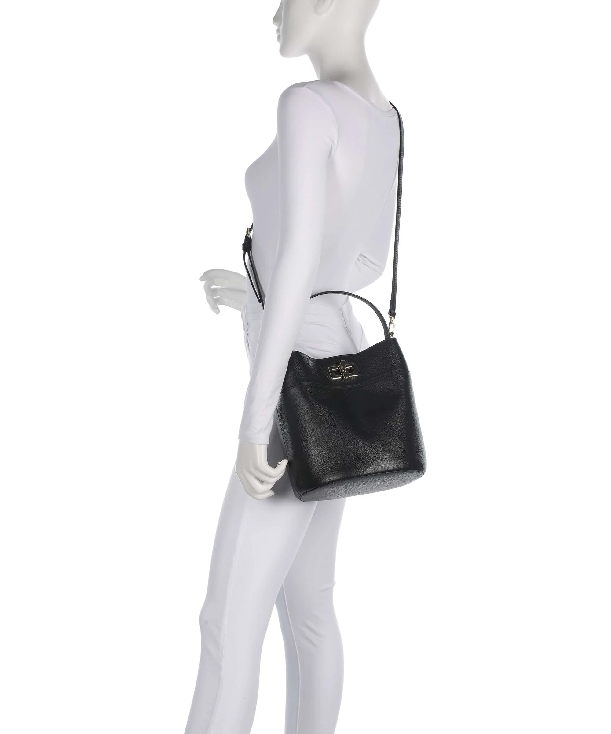 Furla Amelia M Bucket bag nero - Image 3