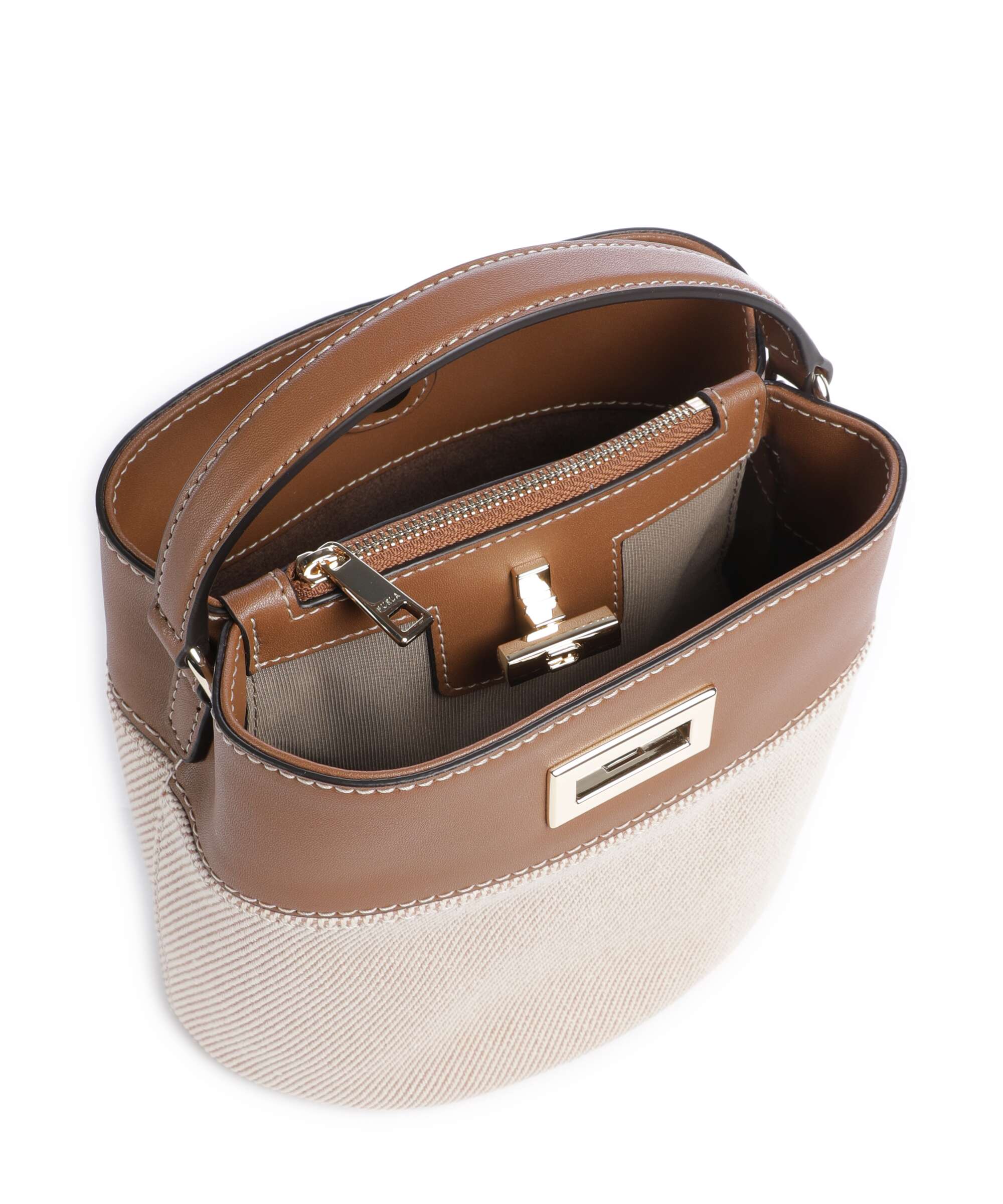 Furla Amelia Mini Bucket bag toni cognac - Image 6