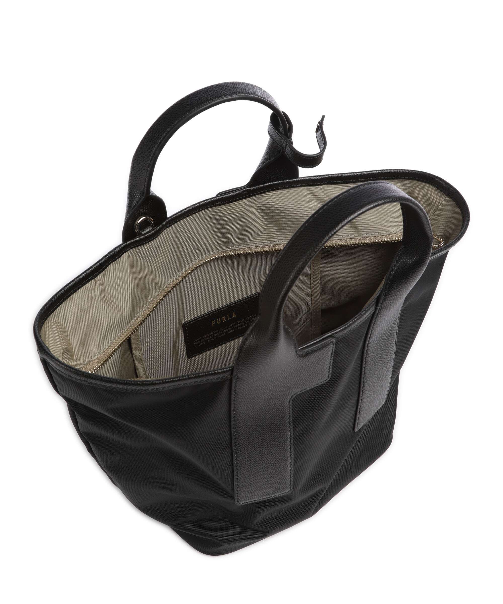 Furla Arco Fly M Handbag nero/vetiver - Image 7