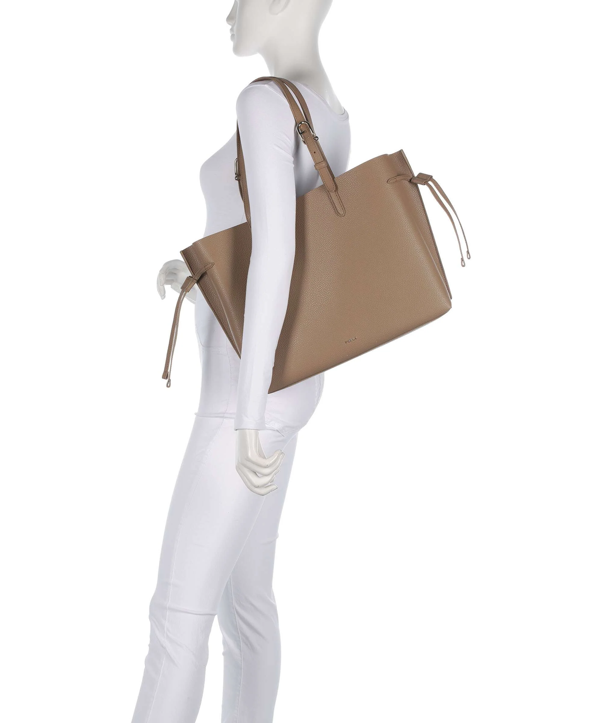 Furla Ava L Tote bag toffee/nero - Image 3