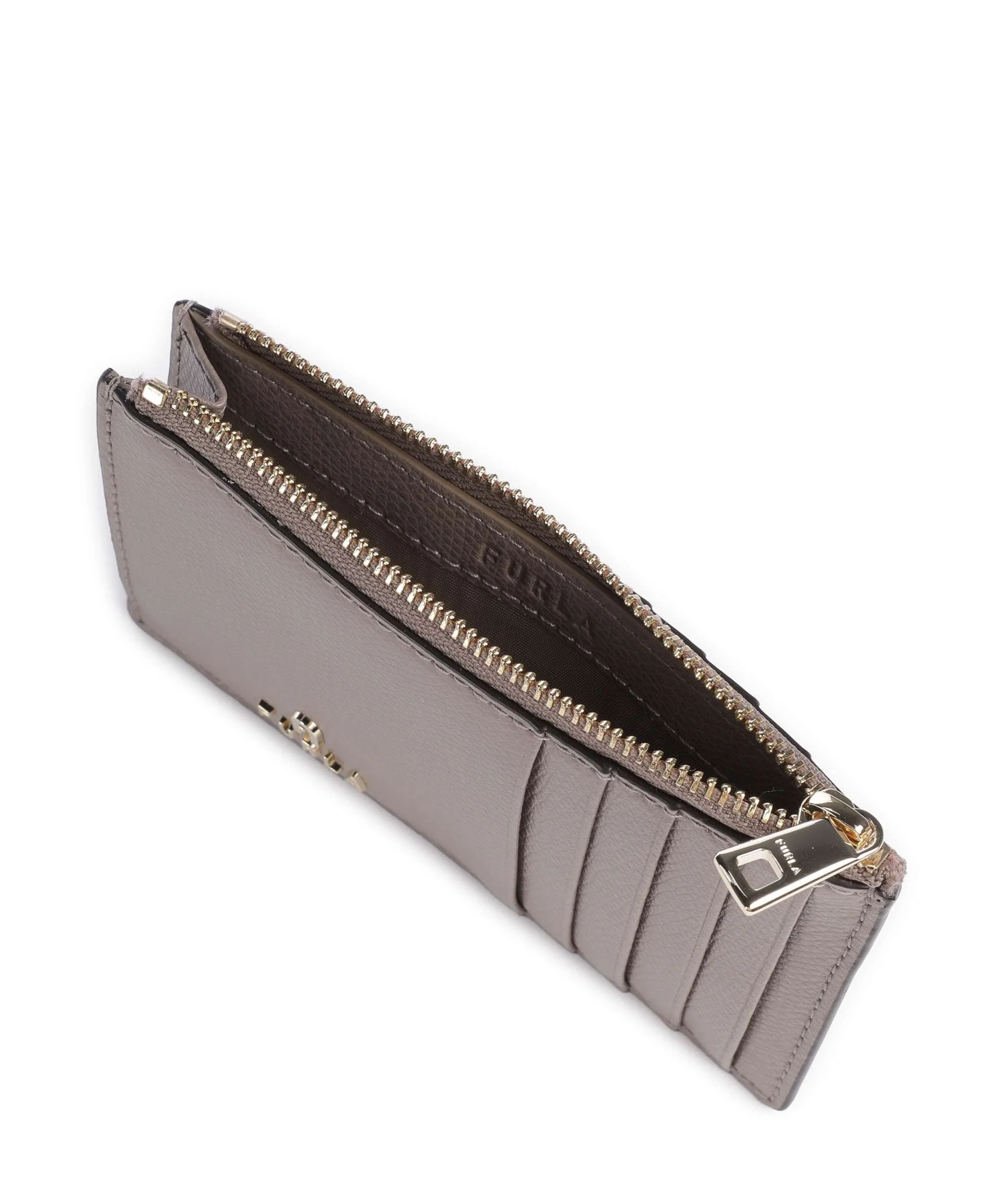Furla Camelia M Credit card holder stucco gray - Image 4
