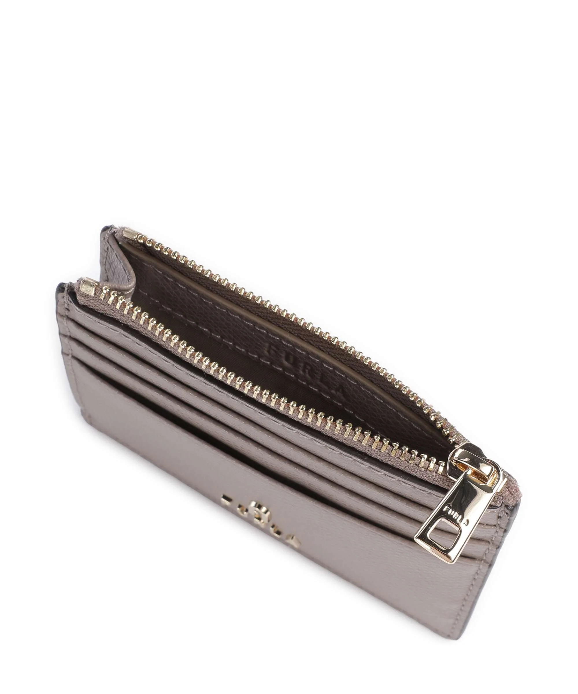 Furla Camelia S Credit card holder stucco gray - Image 4