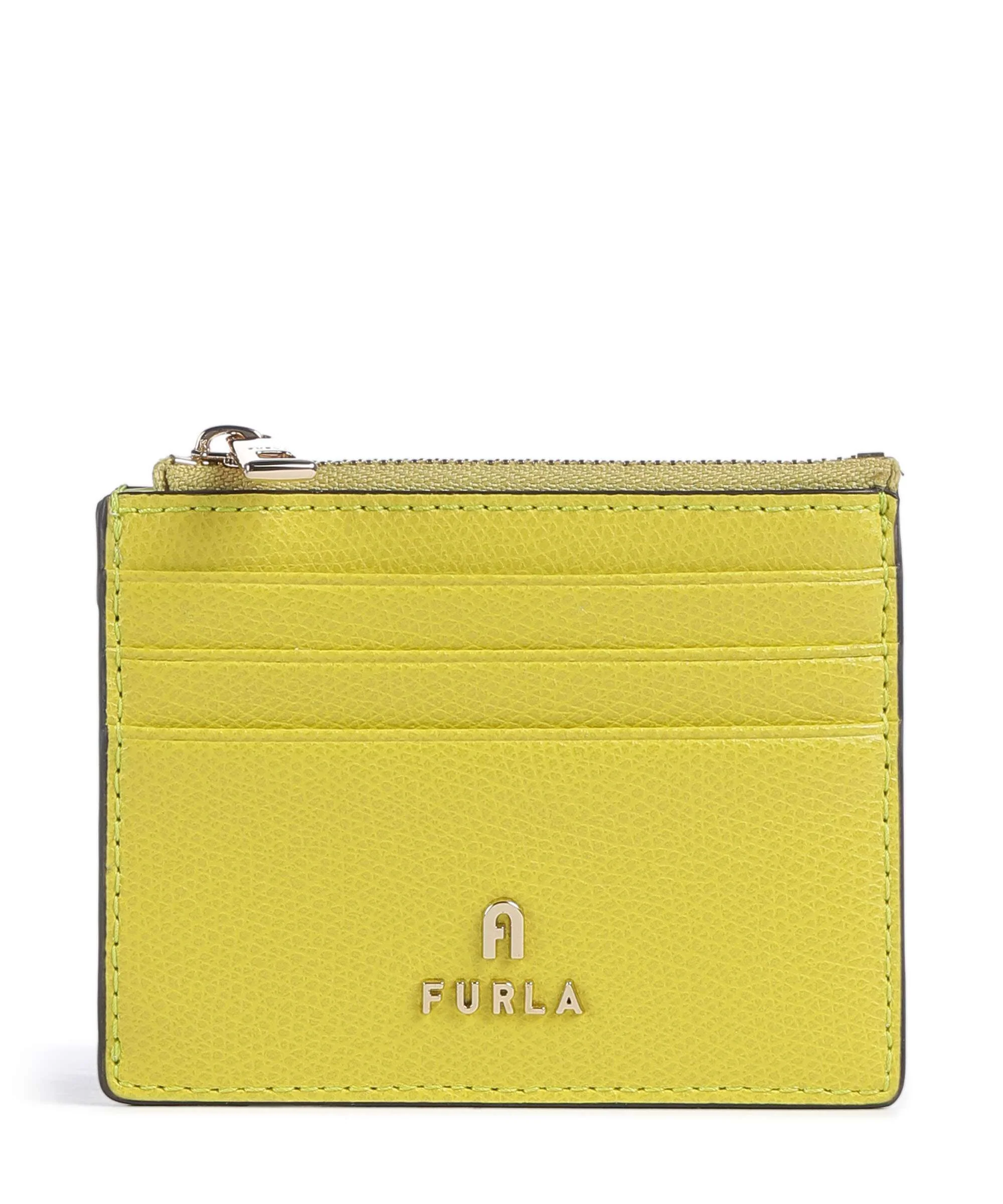 Furla Camelia S Credit card holder mudec yellow