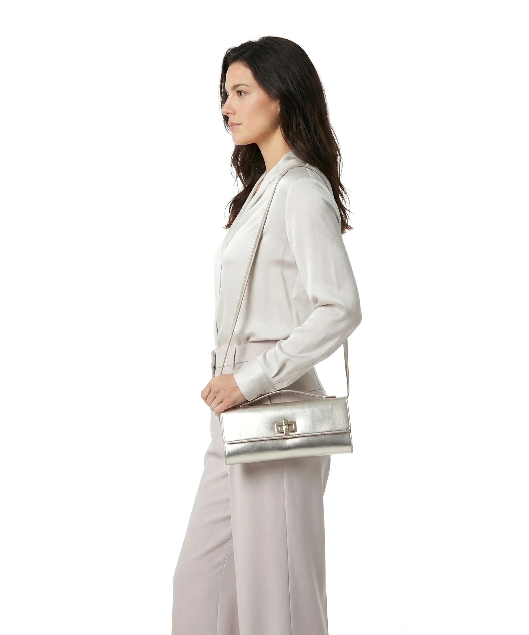 Furla Clara Crossbody bag color gold - Image 3