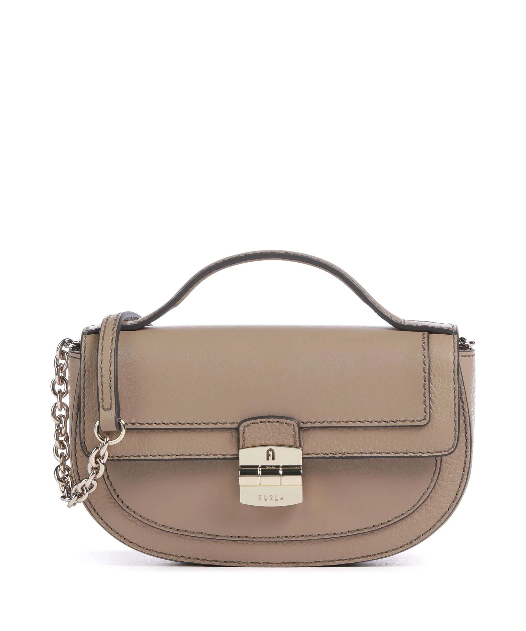 Furla Club 2 Mini Crossbody bag greige