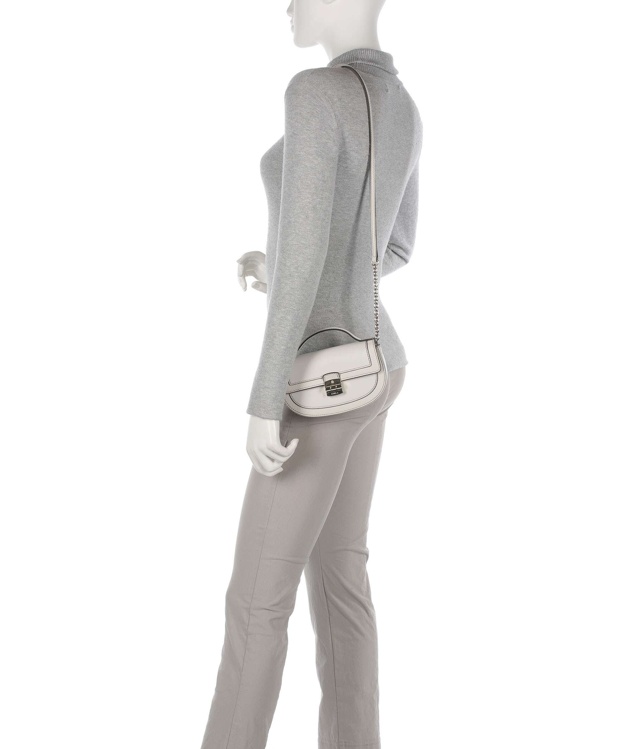 Furla Club 2 Mini Crossbody bag marshmallow - Image 3