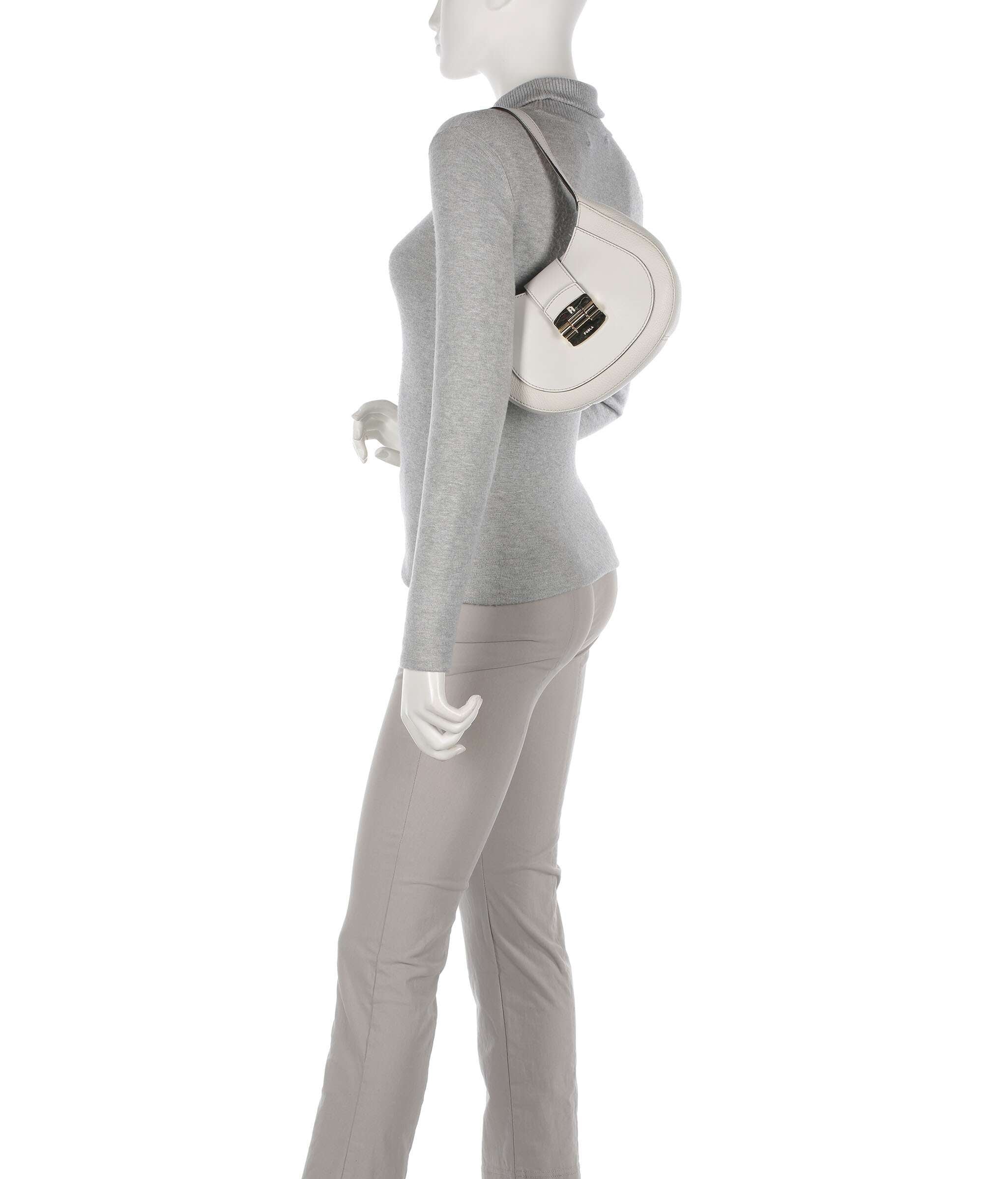 Furla Club 2 S Hobo bag marshmallow - Image 3