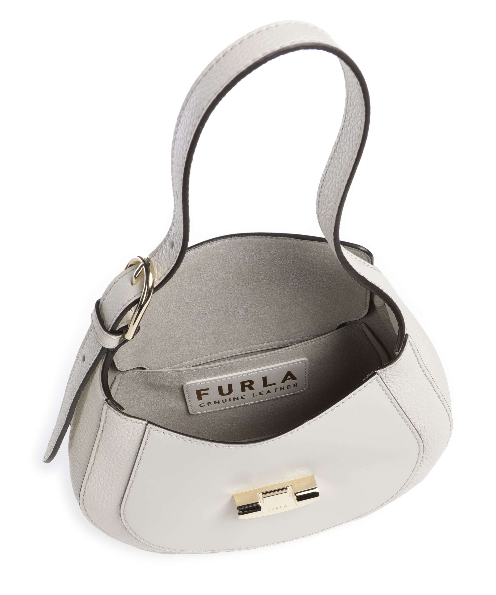 Furla Club 2 S Hobo bag marshmallow - Image 6