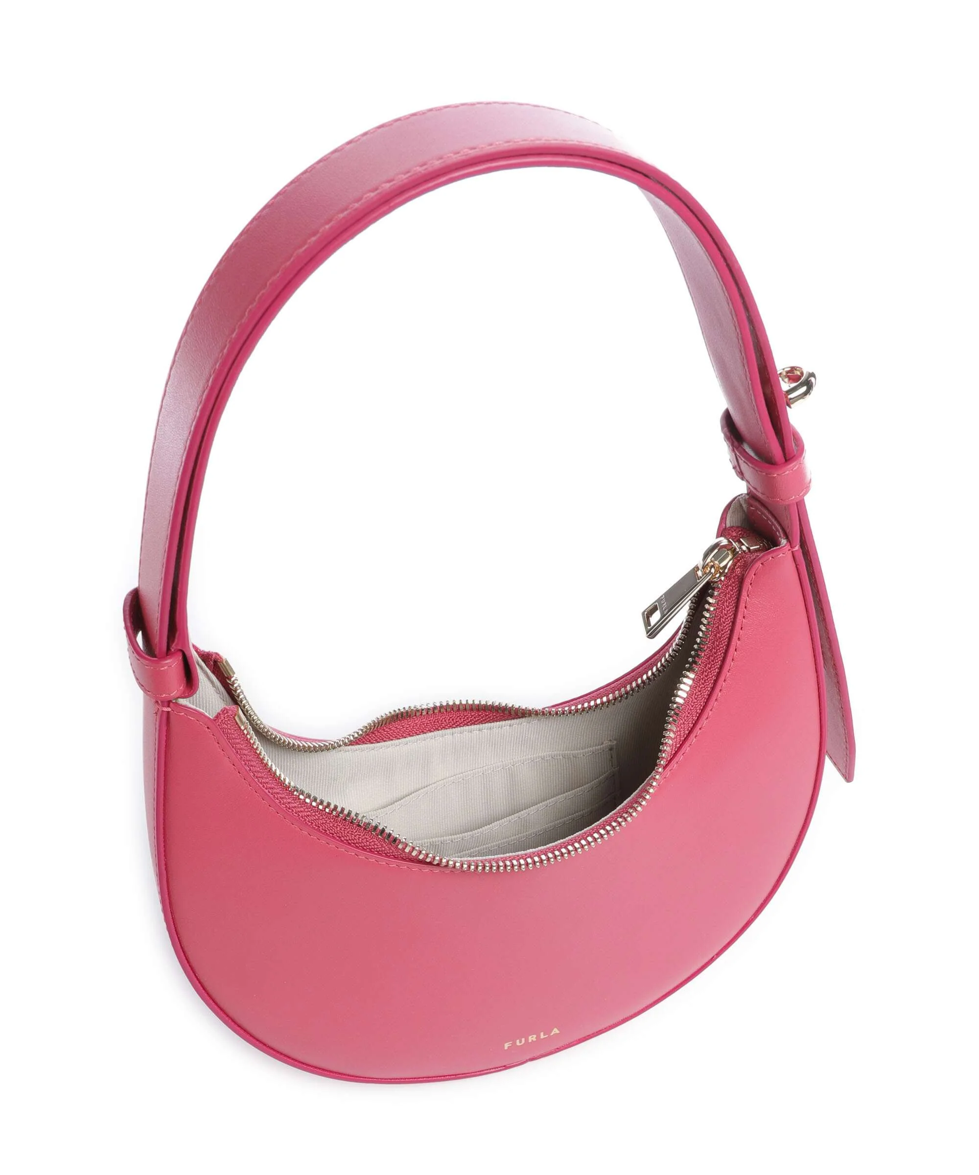 Furla Delizia Mini Shoulder bag velvet pink - Image 6