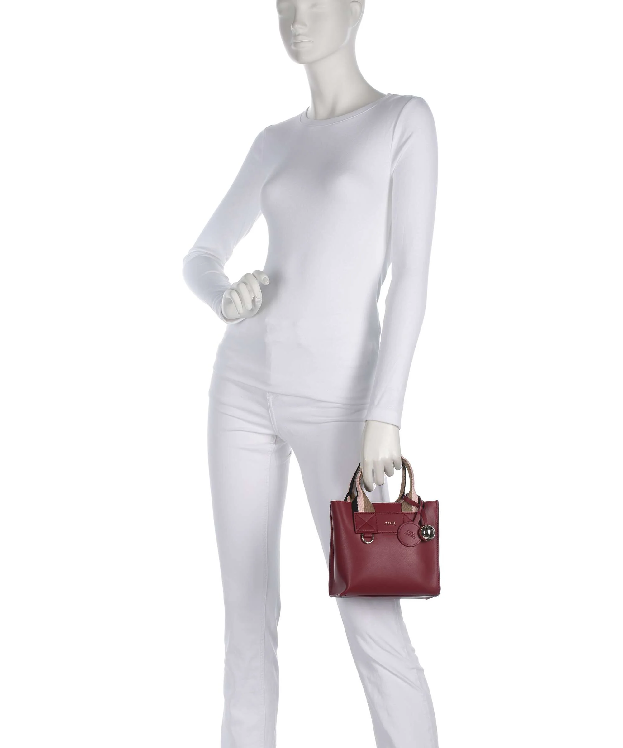 Furla Divide It Mini Handbag toni ciliegia - Image 3