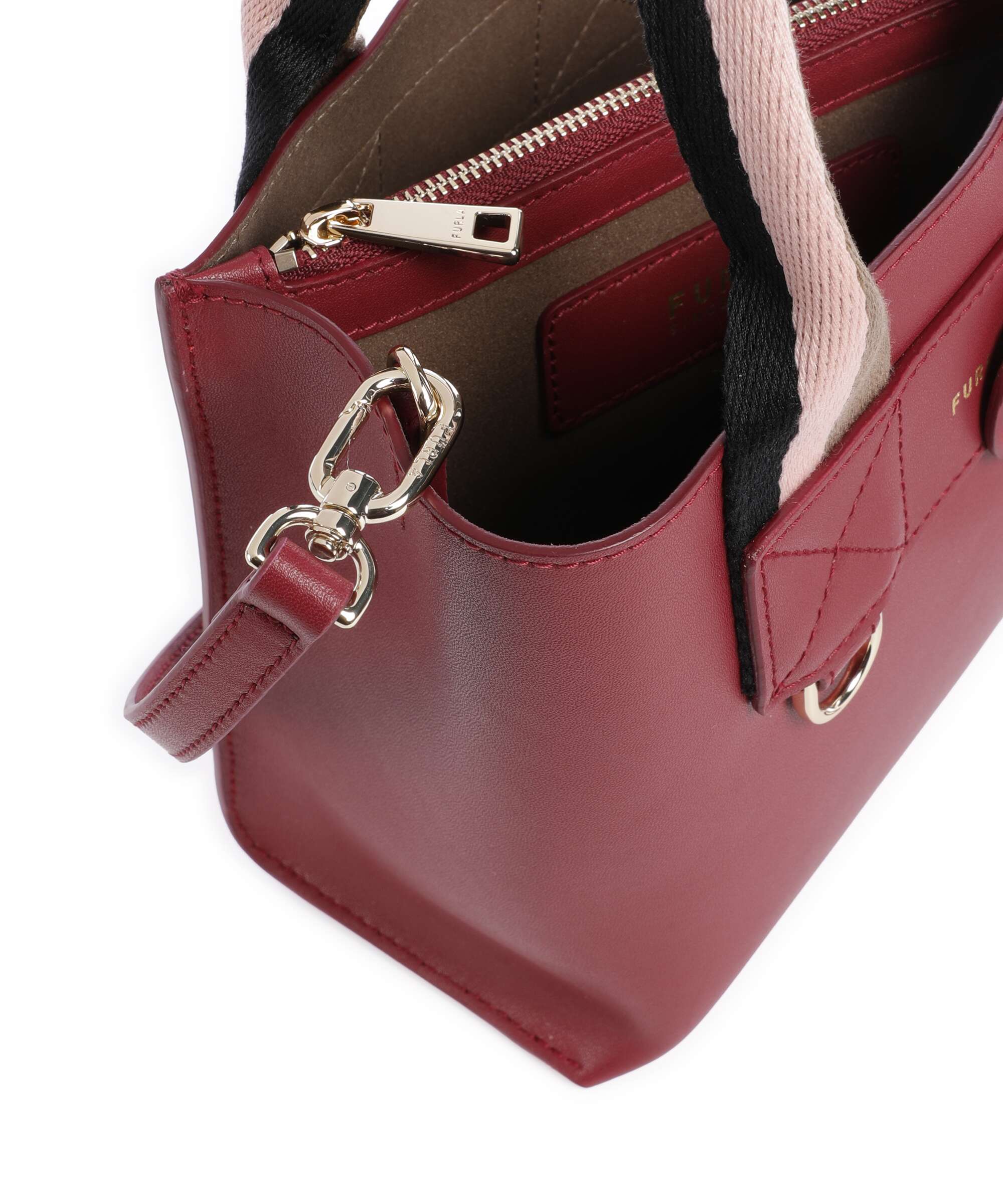 Furla Divide It Mini Handbag toni ciliegia - Image 4