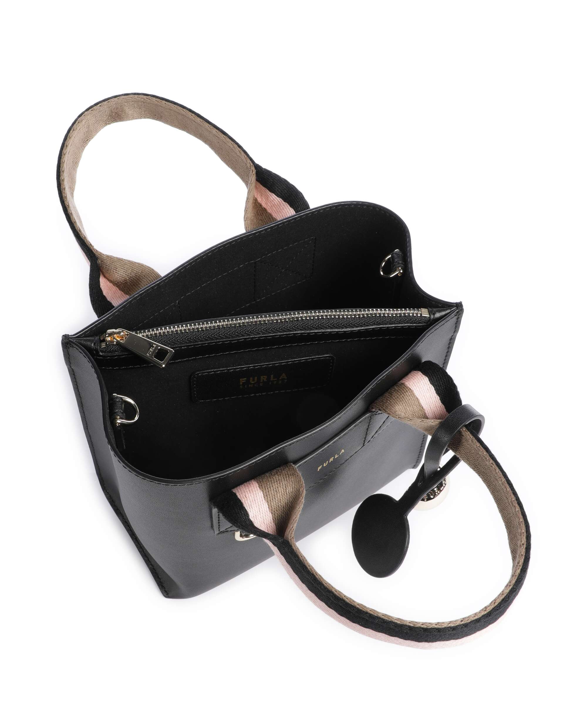 Furla Divide It Mini Handbag toni nero - Image 6